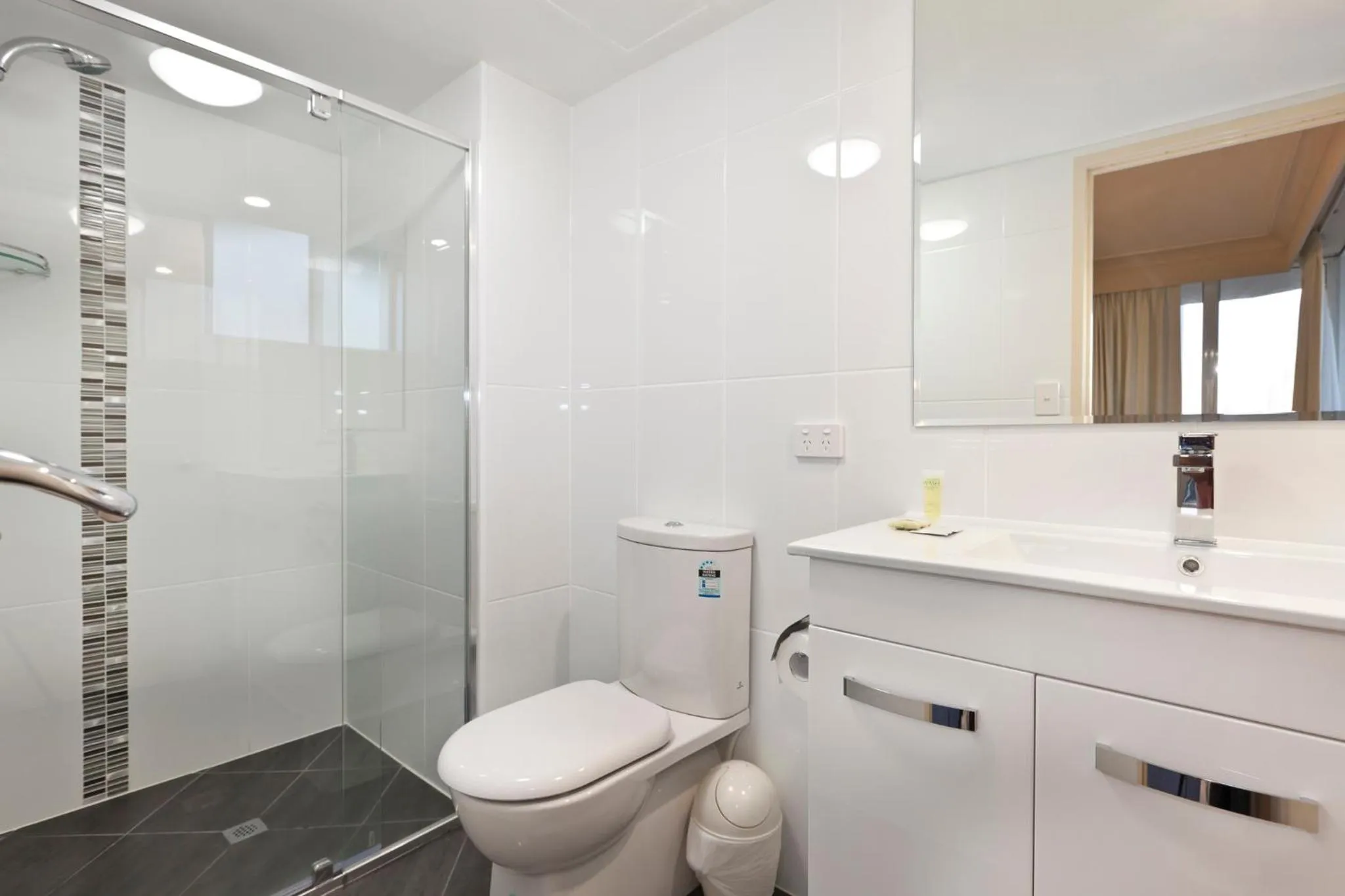 Shower in Meridian Tower Kirra Beach