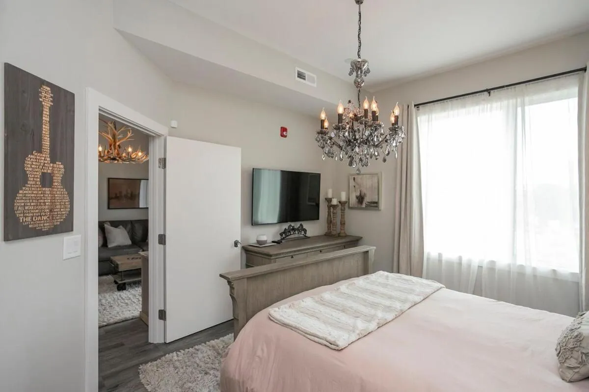 Bed in Downtown Luxury Condo at The Southern Belle
