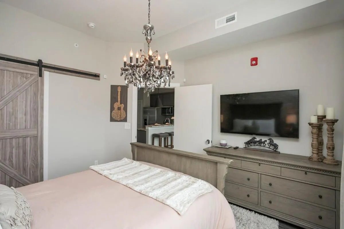 Bed in Downtown Luxury Condo at The Southern Belle