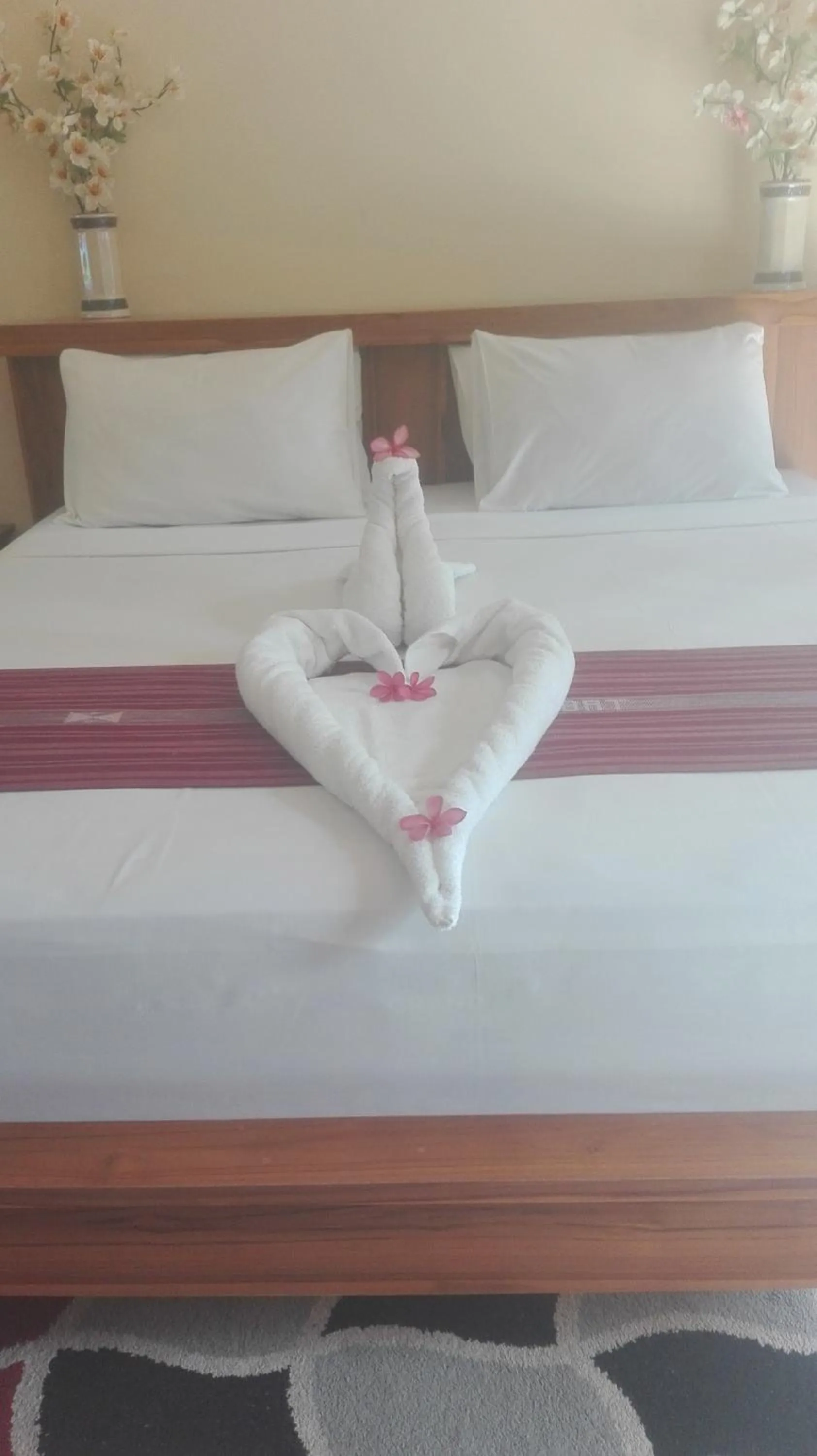 Bed in Villa Sahabat