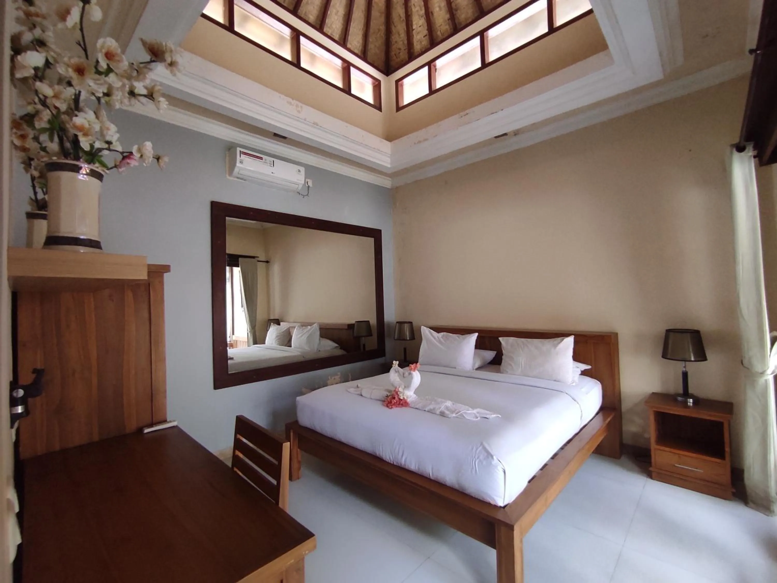 Bed in Villa Sahabat