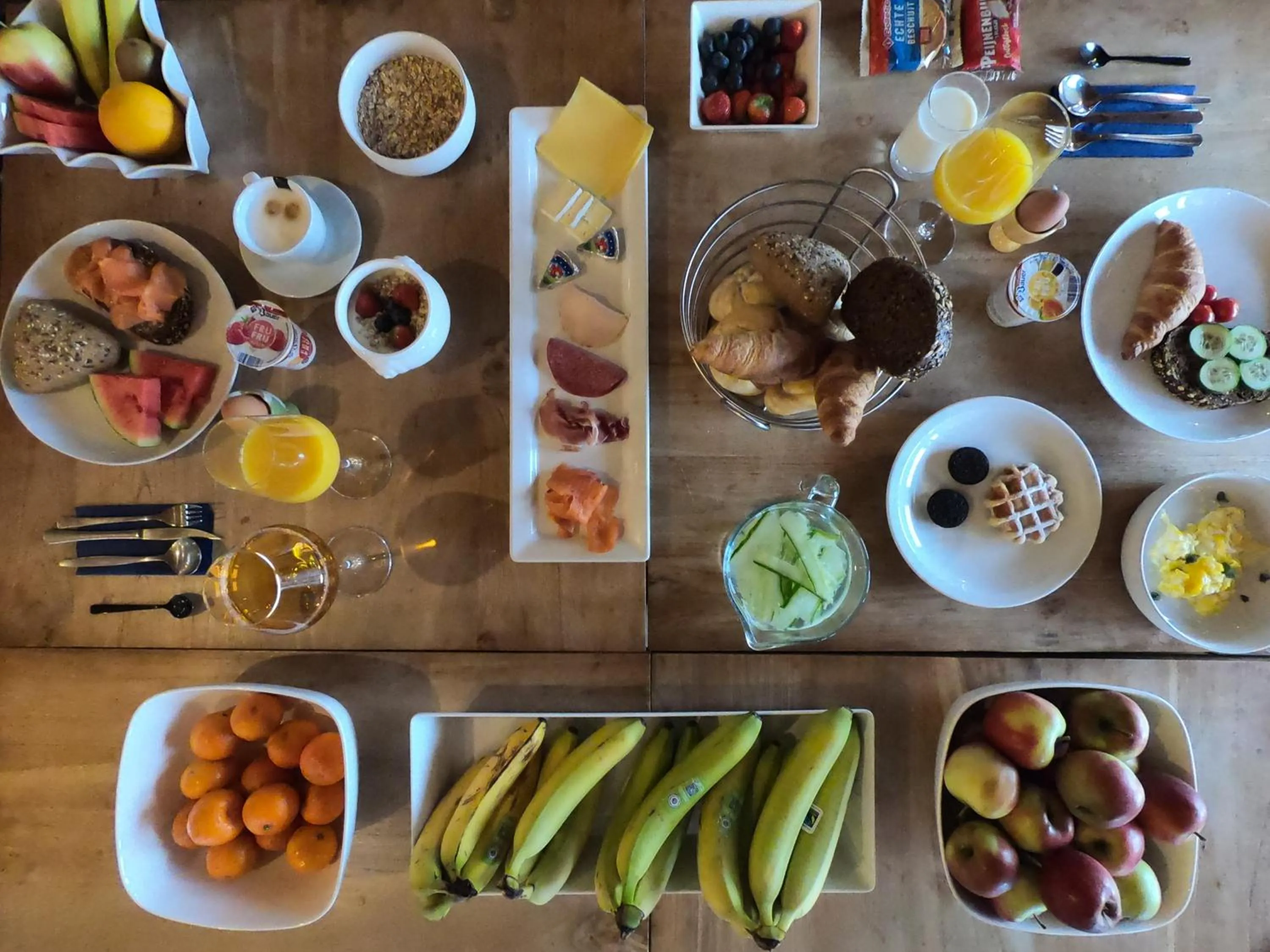 Continental breakfast in Human & Horse Hotel