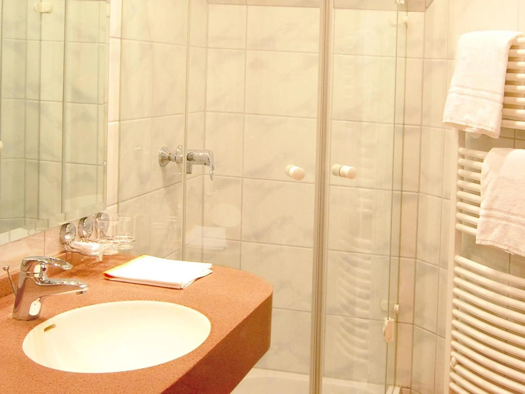 Shower in Hotel Krone