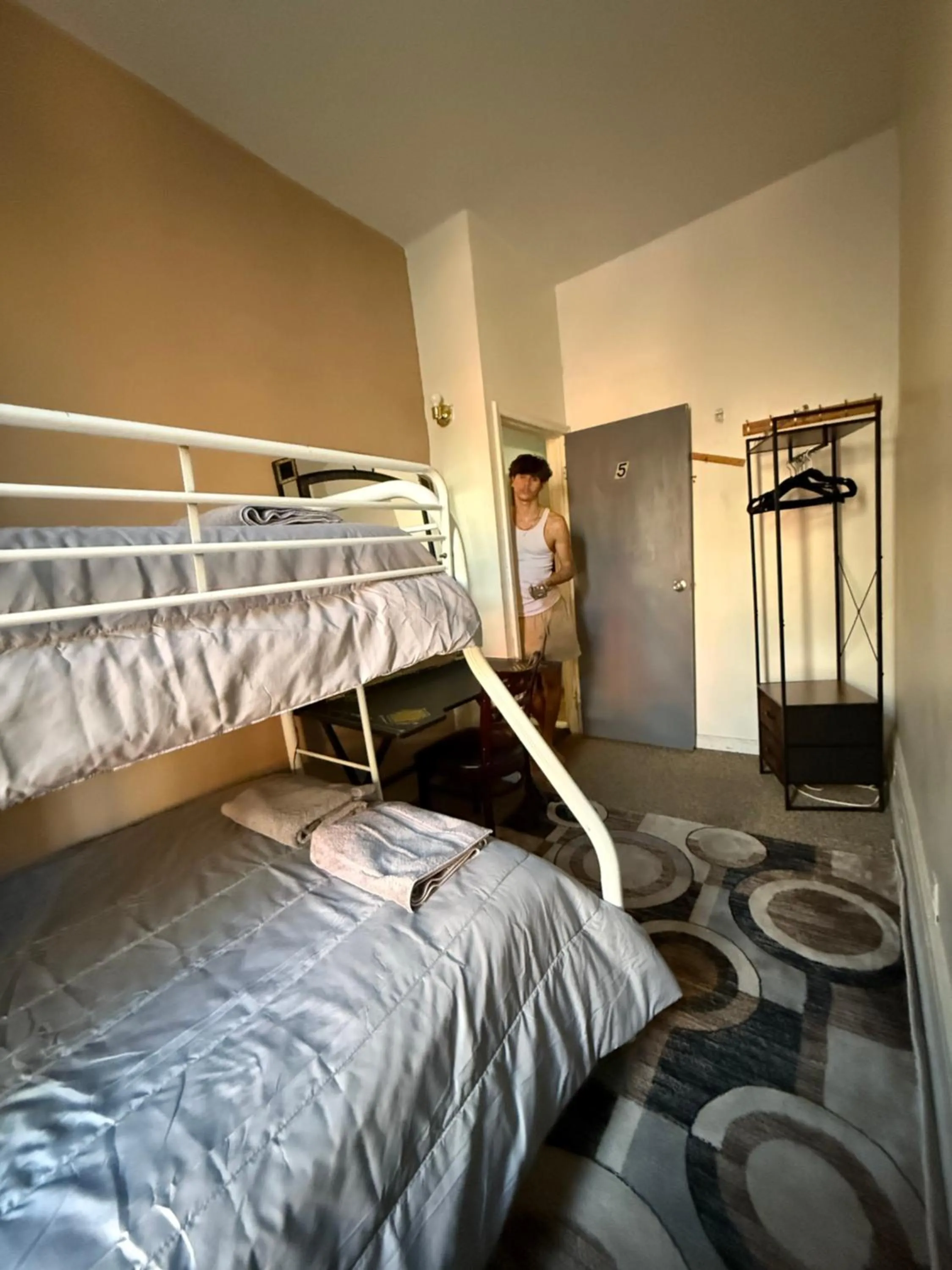 Bed in Macaw Guest House