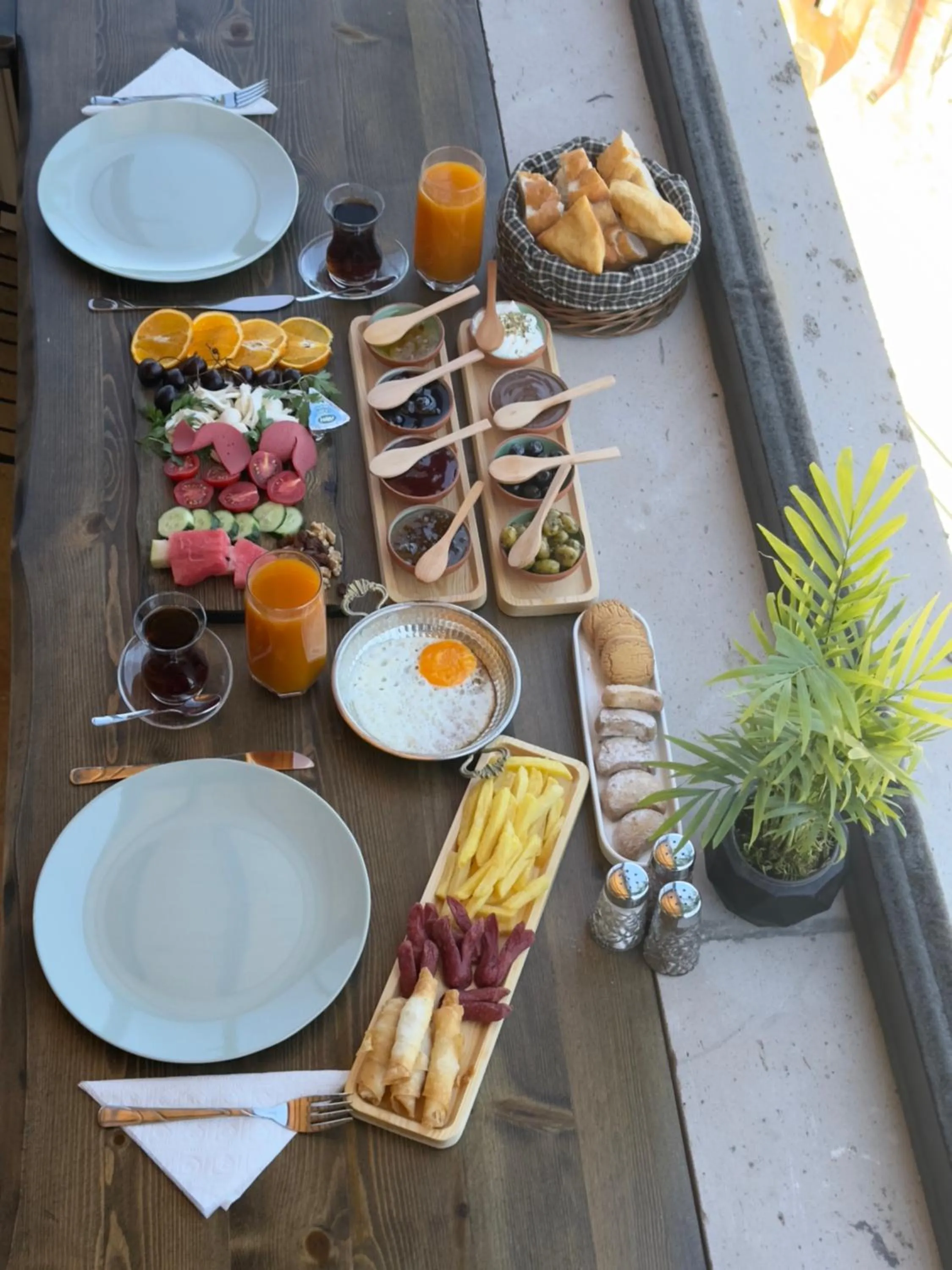 Breakfast in Angel View Suites