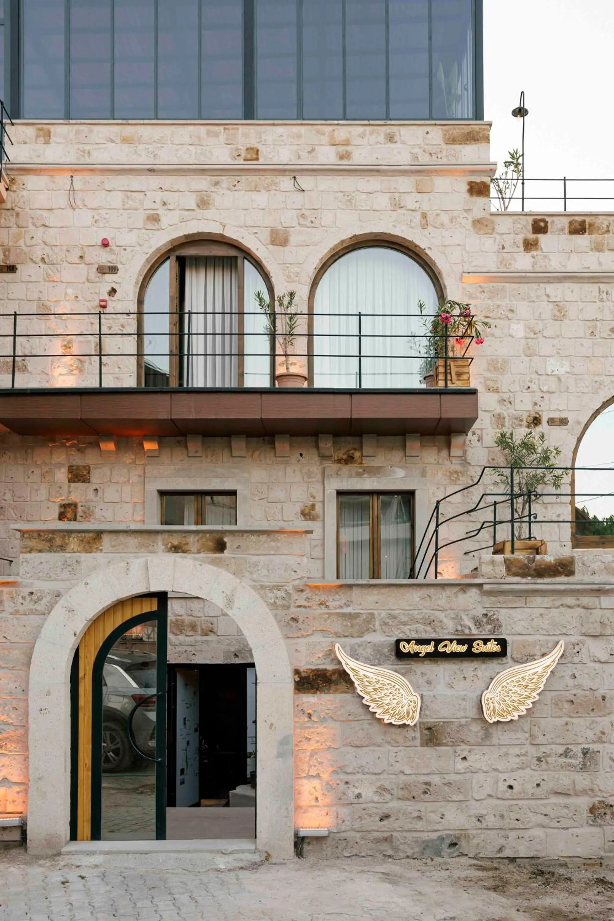 Off site in Angel View Suites