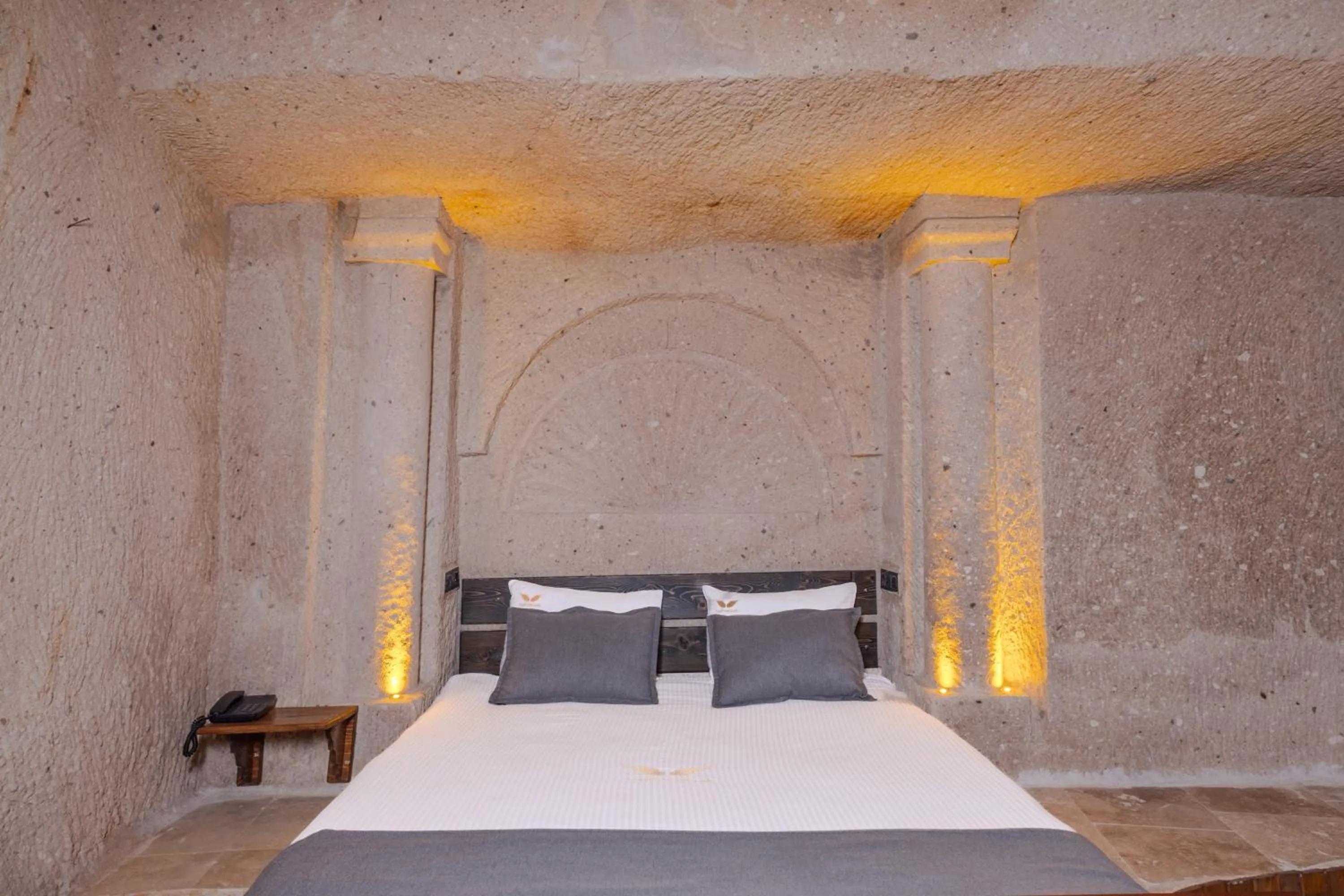 Bed in Angel View Suites