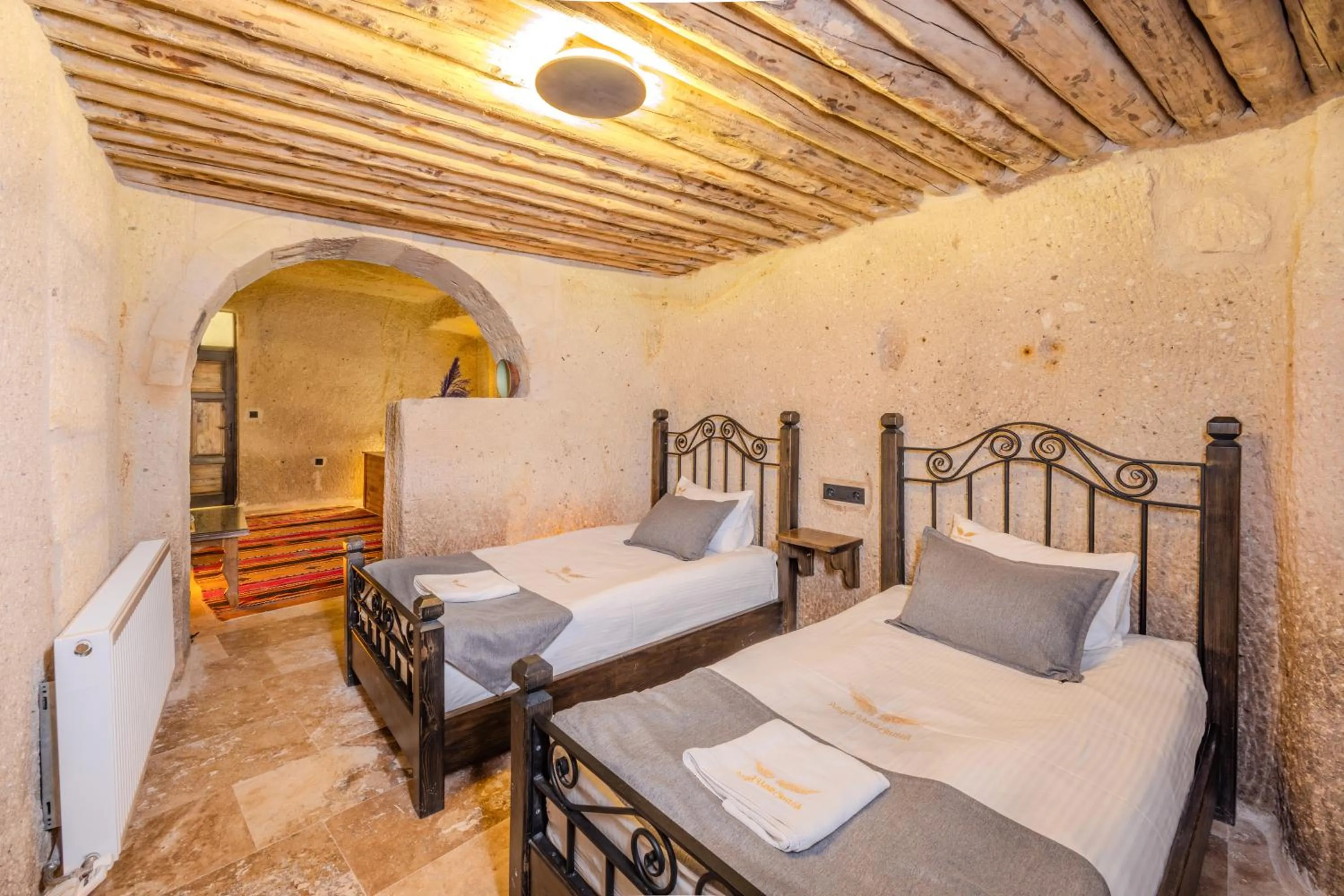 Bed in Angel View Suites