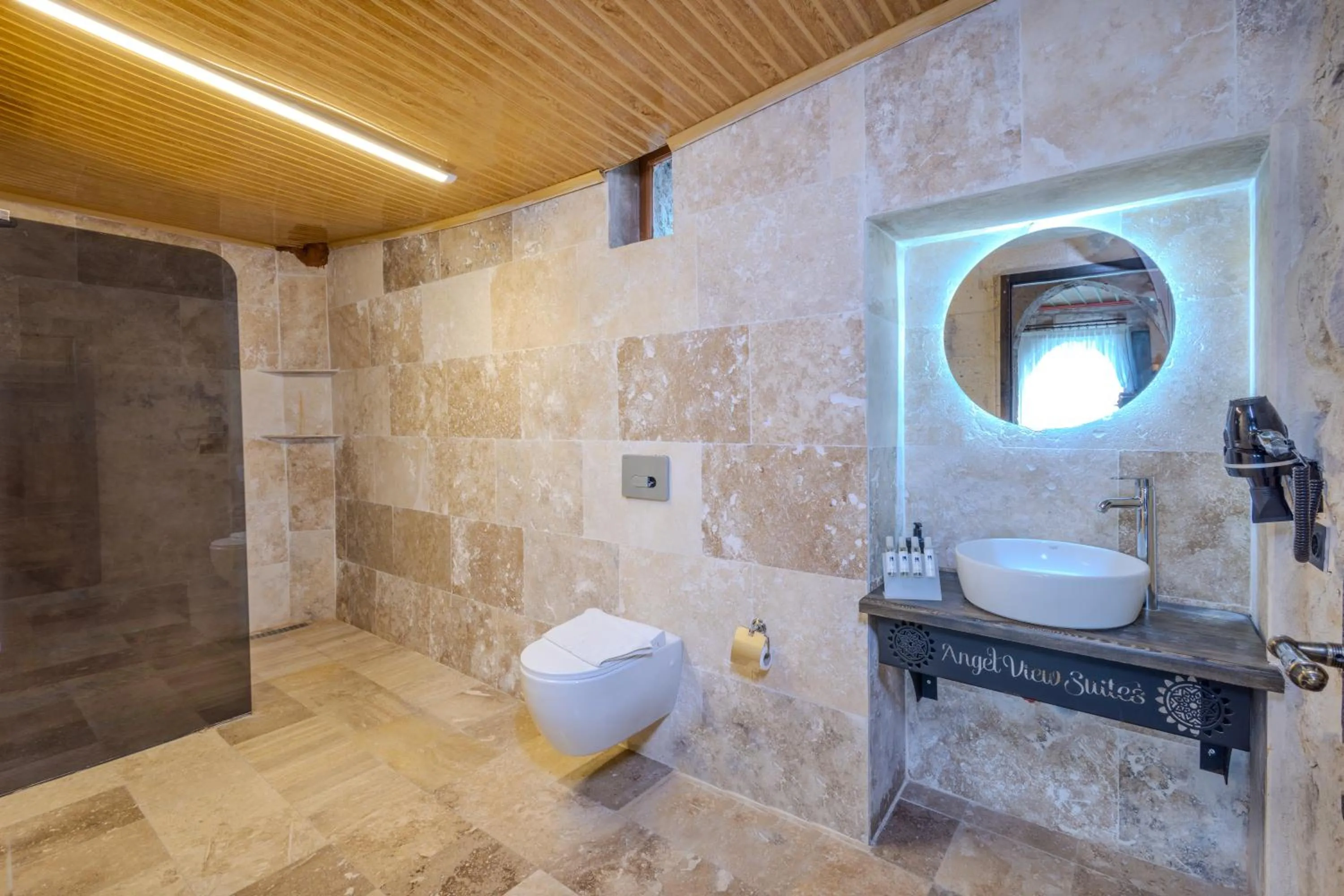 Bathroom in Angel View Suites