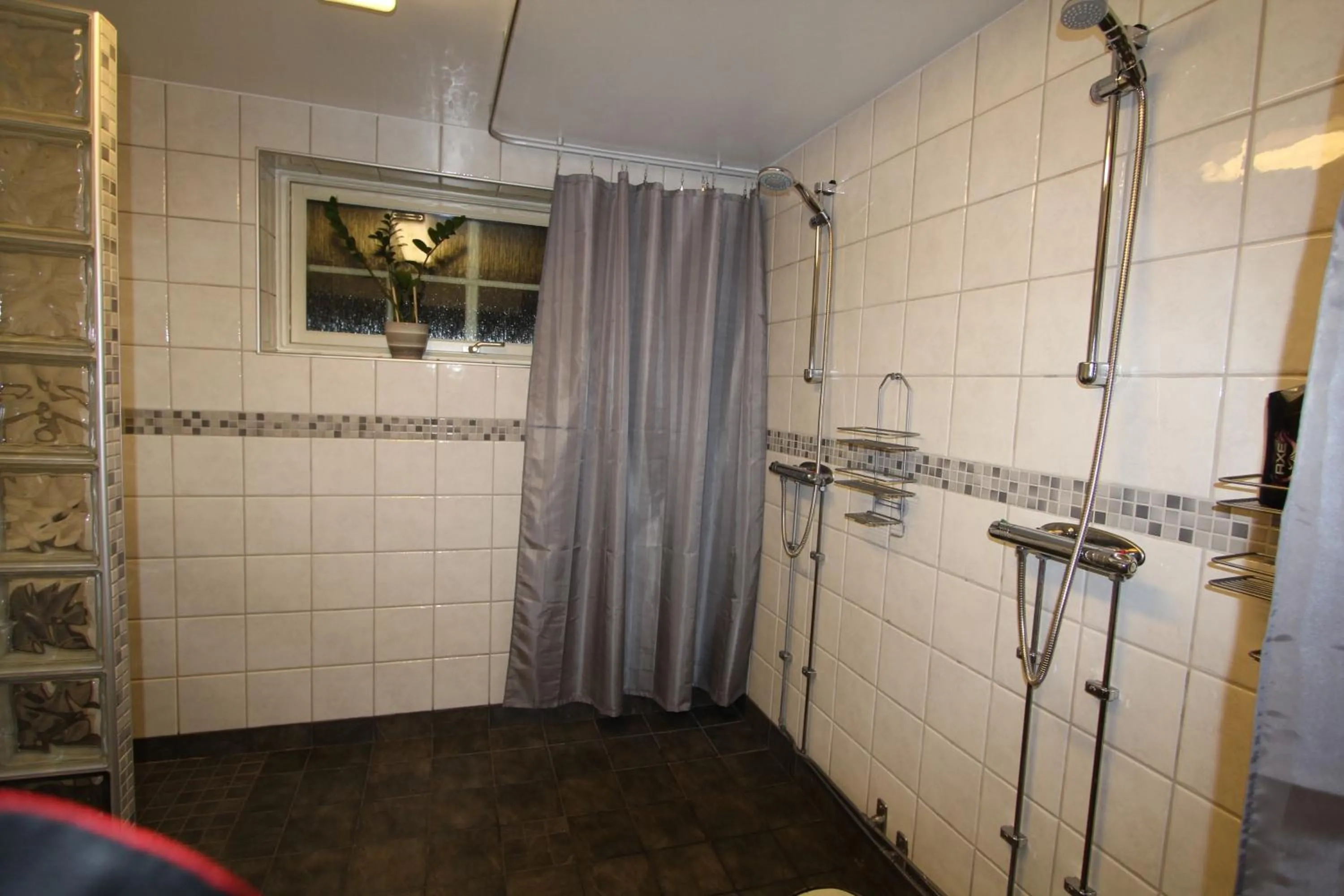 Shower in At Home Bed & Breakfast