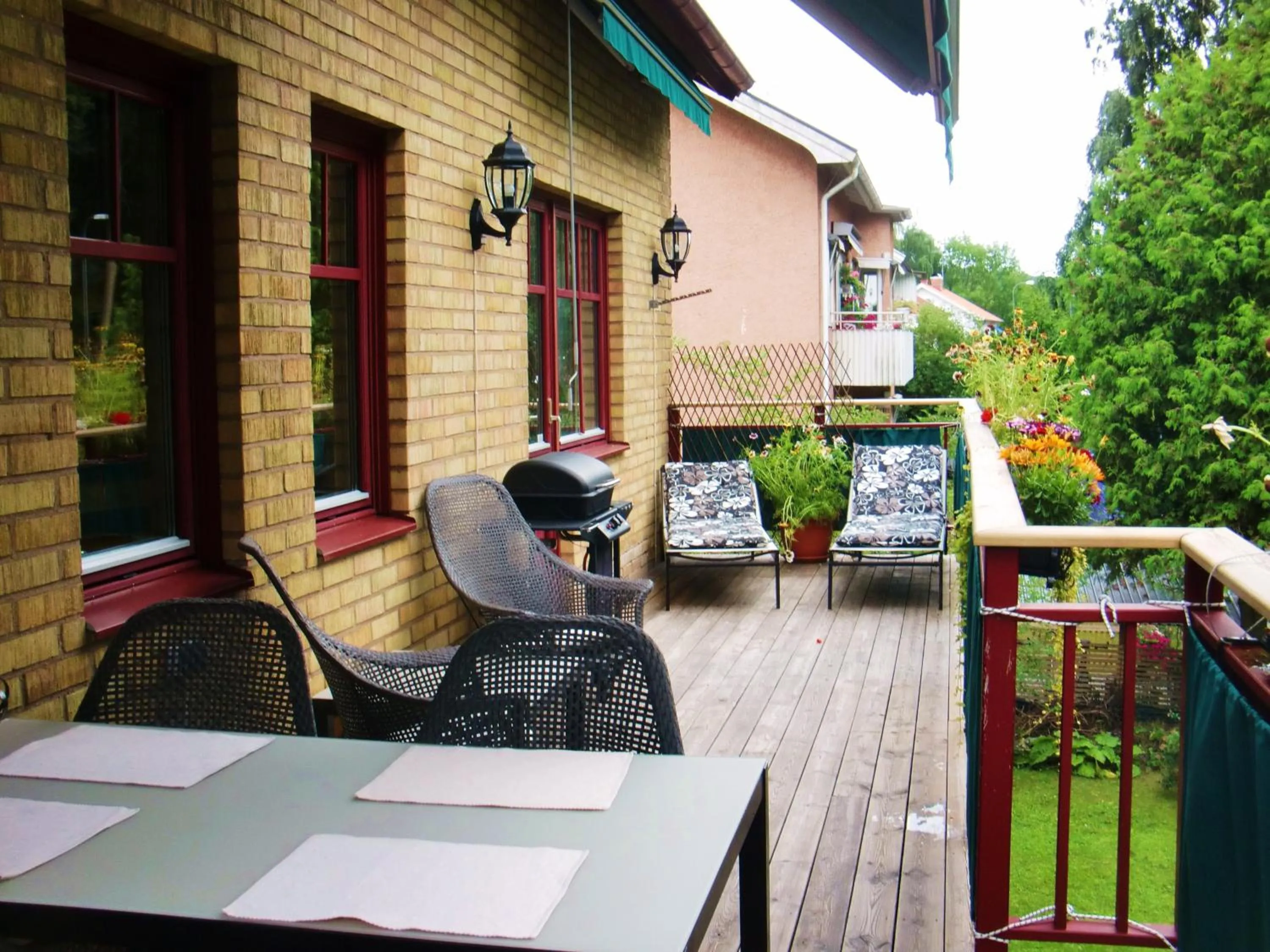 Patio in At Home Bed & Breakfast