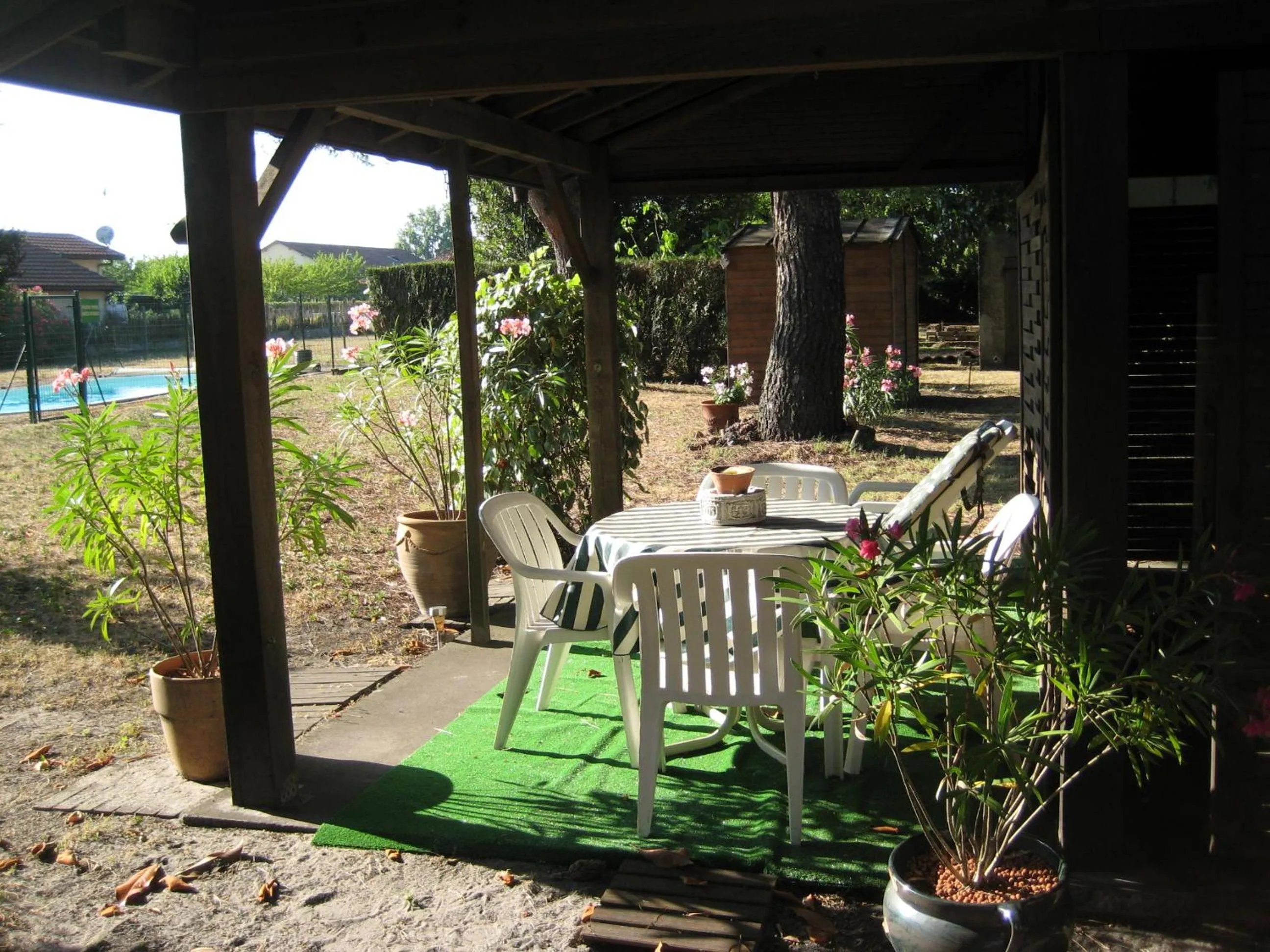 Garden view in Hotel Bellevue de tradition familiale