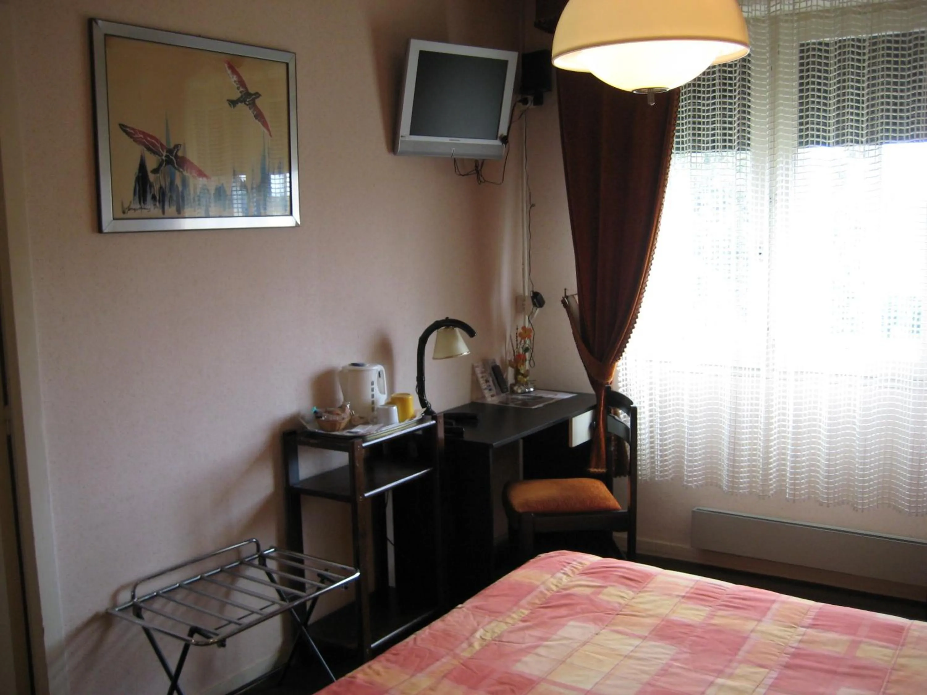 Seating area, Bed in Hotel Bellevue de tradition familiale