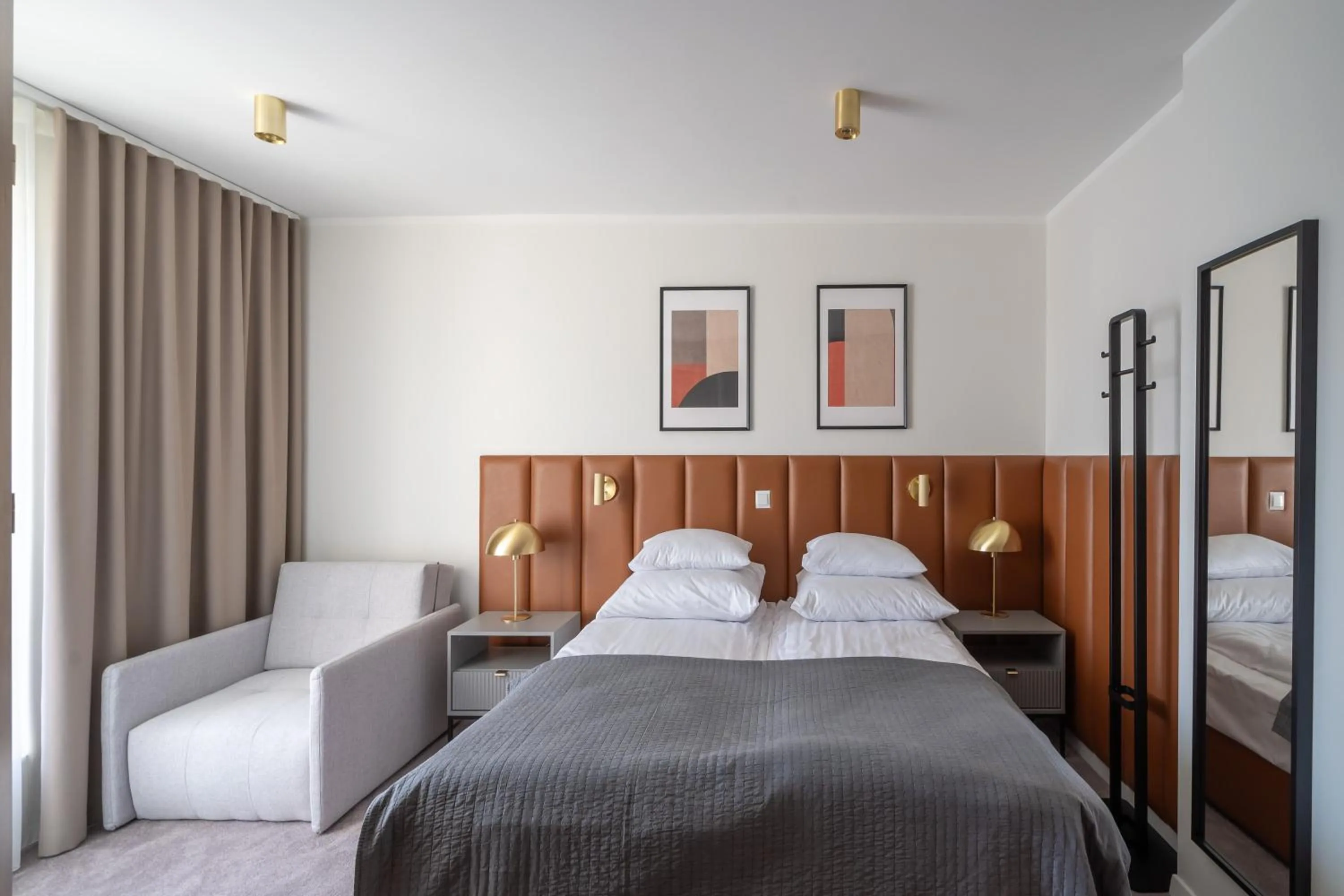 Bed in APARTHOTEL KLEOSIN