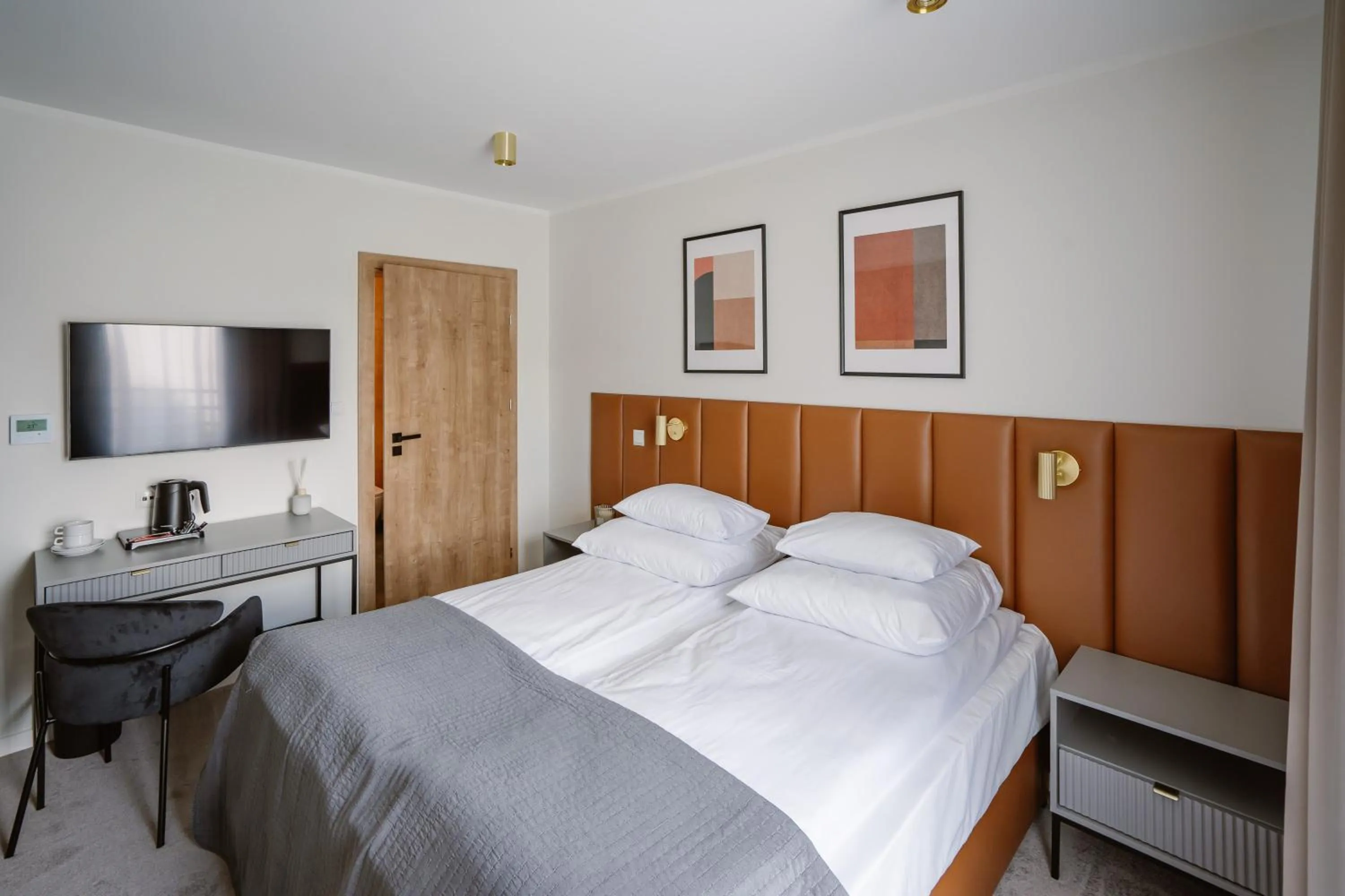 Bed in APARTHOTEL KLEOSIN