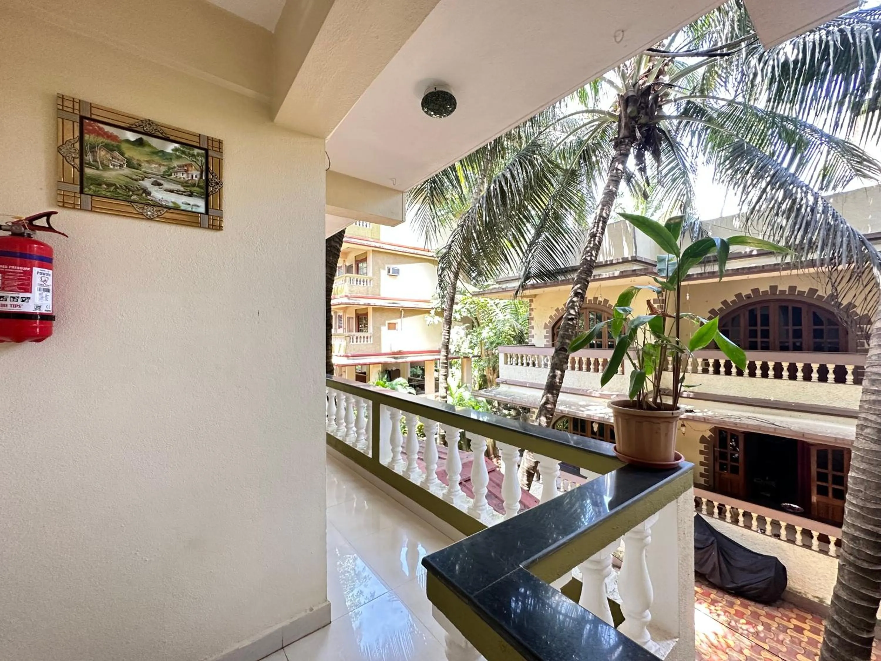 Balcony/Terrace in Hotel Leela Inn Candolim