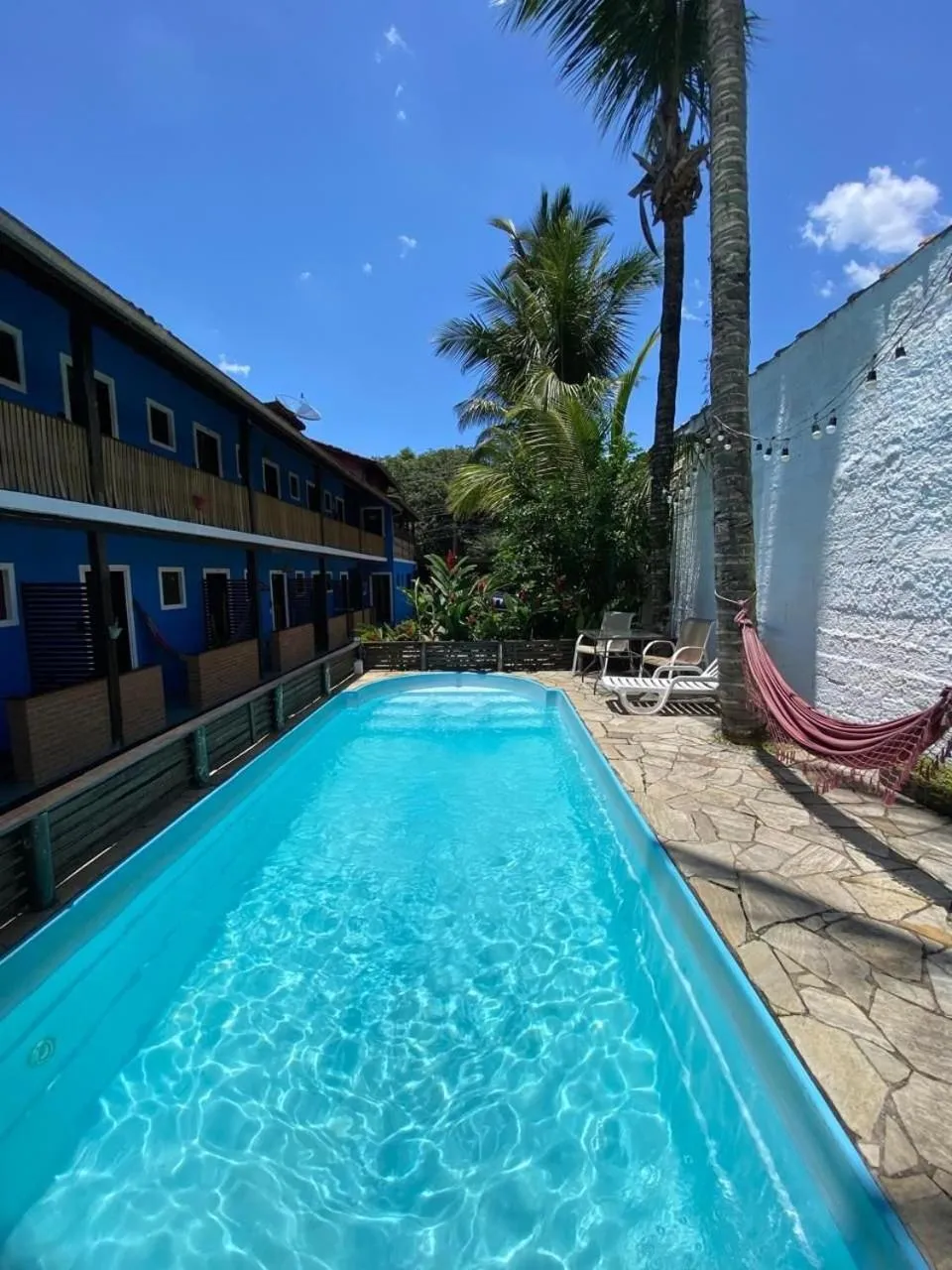 Swimming pool in Pousada Maré Alta - MARESIAS