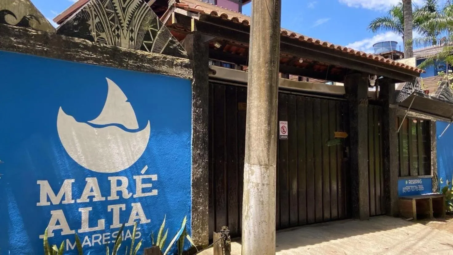 Facade/entrance in Pousada Maré Alta - MARESIAS