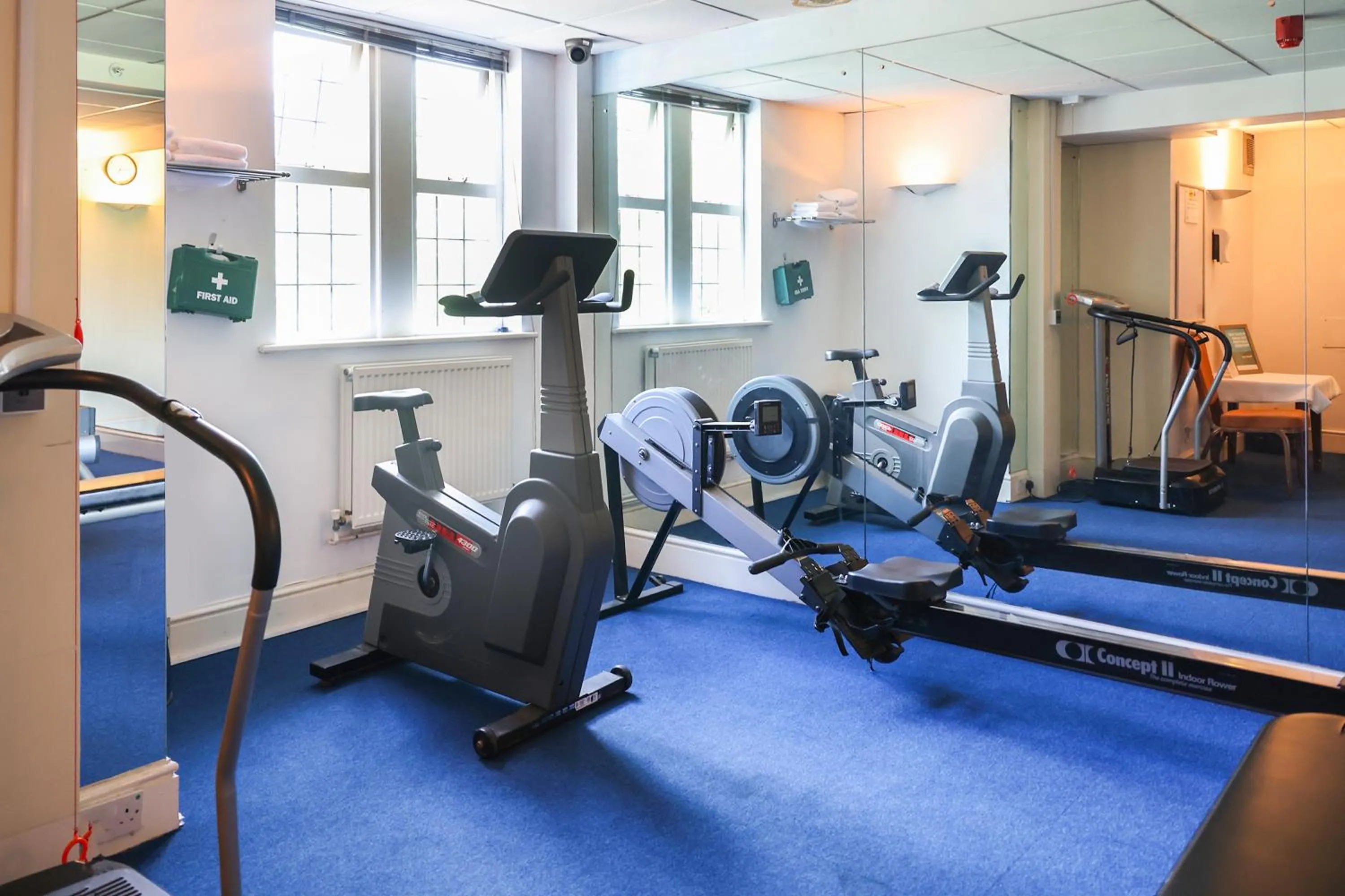 Fitness centre/facilities in OYO Tong Park Hotel