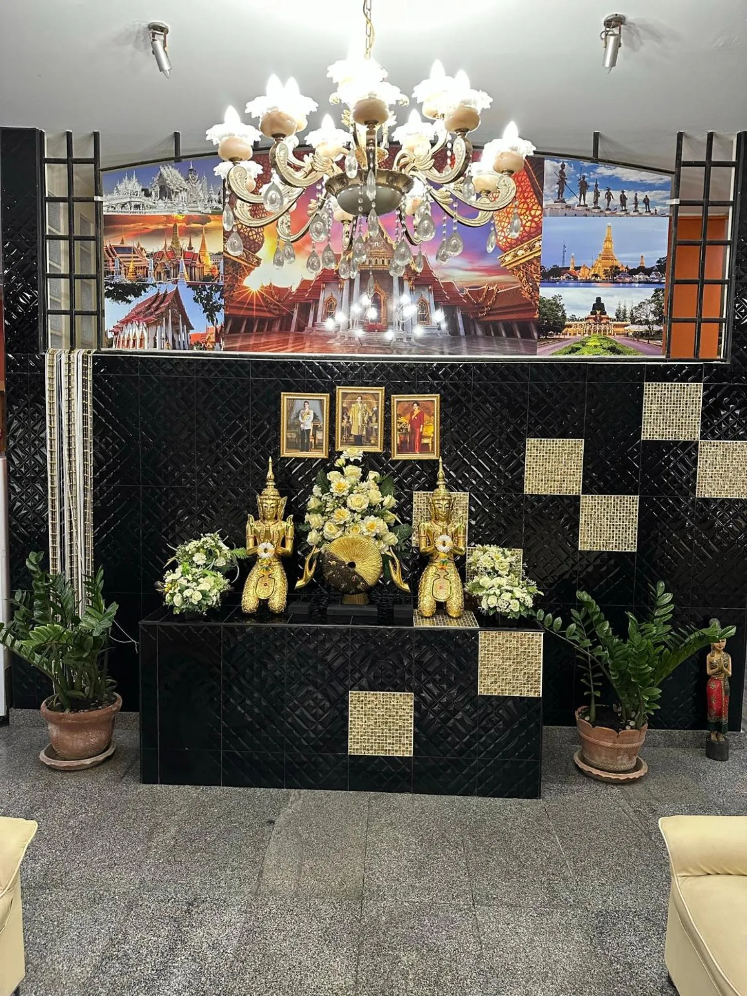 Decorative detail in Nid Huahin Hotel