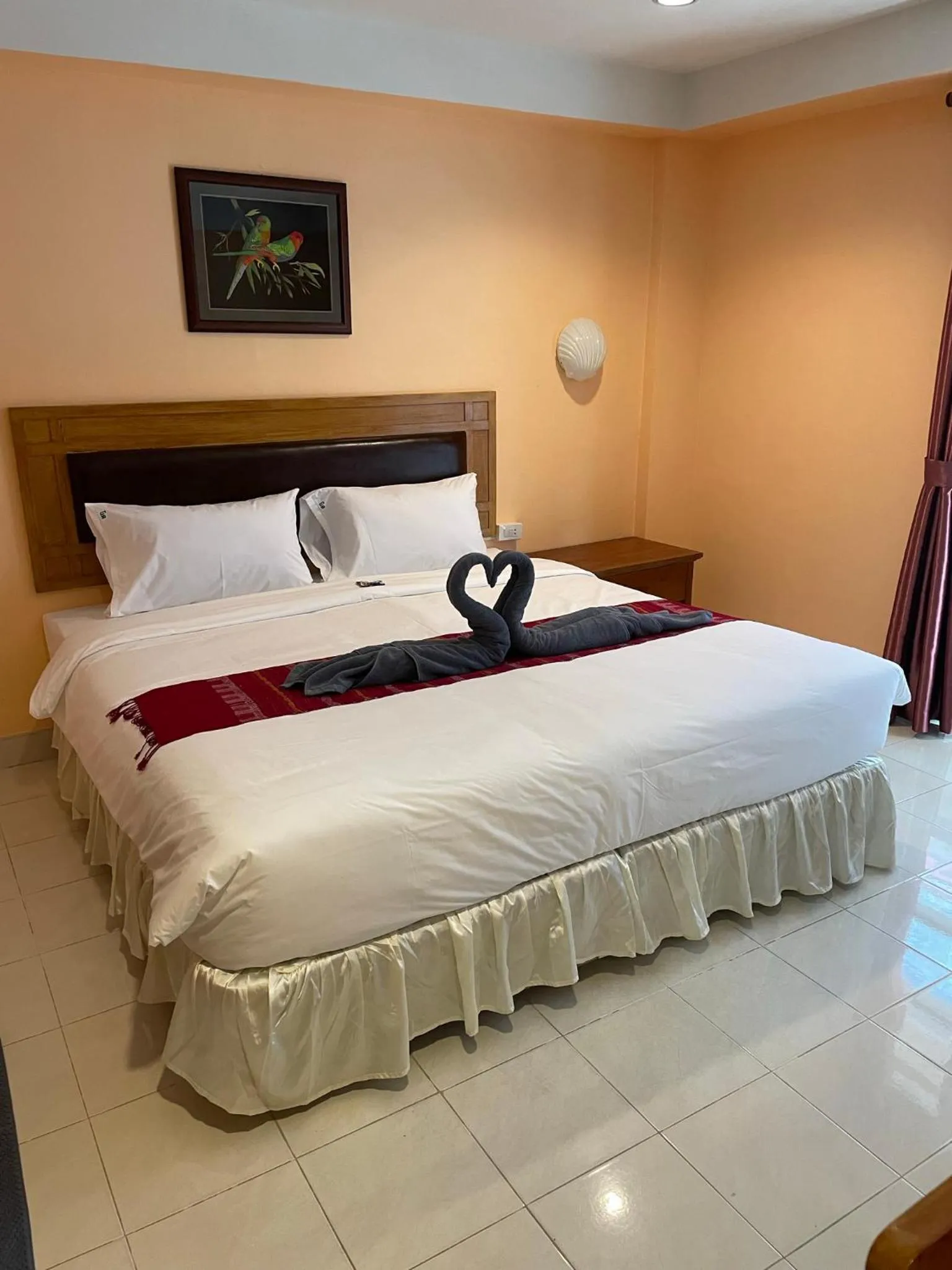Bed in Nid Huahin Hotel
