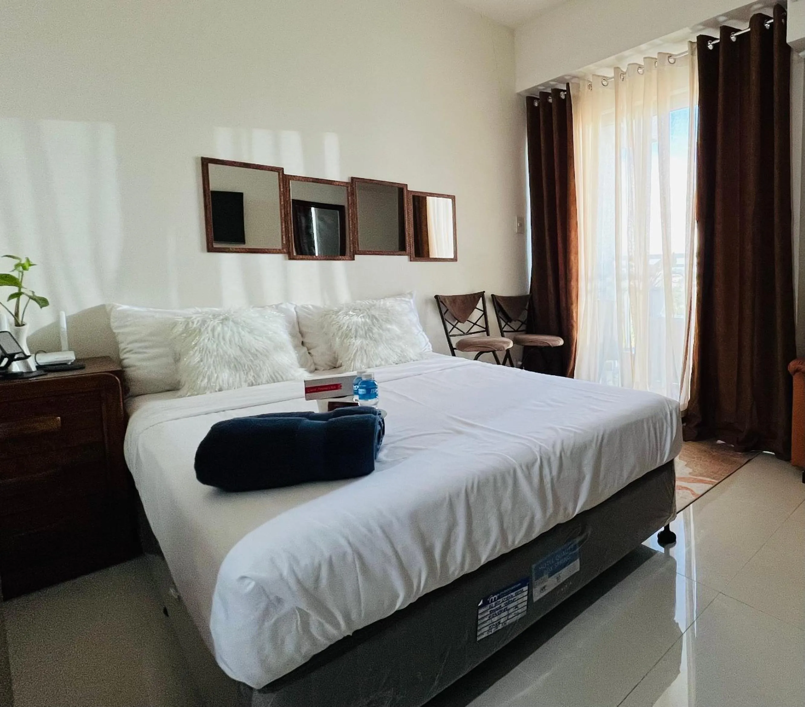 Bed in Inspiria Condominium Tower, beside Abreeza Ayala Mall, Davao City