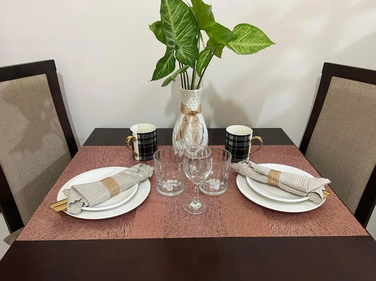 Dining area in Inspiria Condominium Tower, beside Abreeza Ayala Mall, Davao City