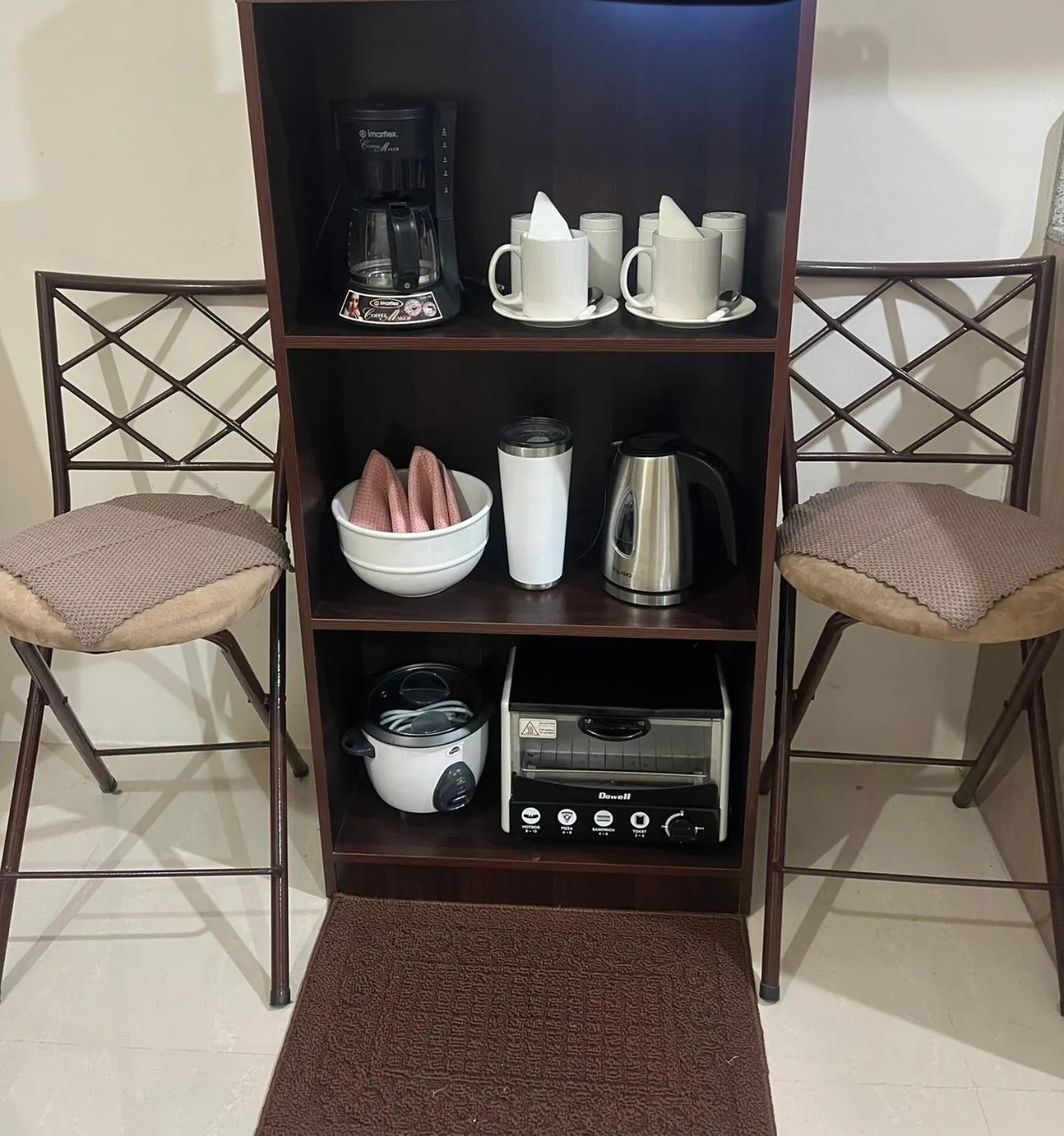 Coffee/tea facilities in Inspiria Condominium Tower, beside Abreeza Ayala Mall, Davao City