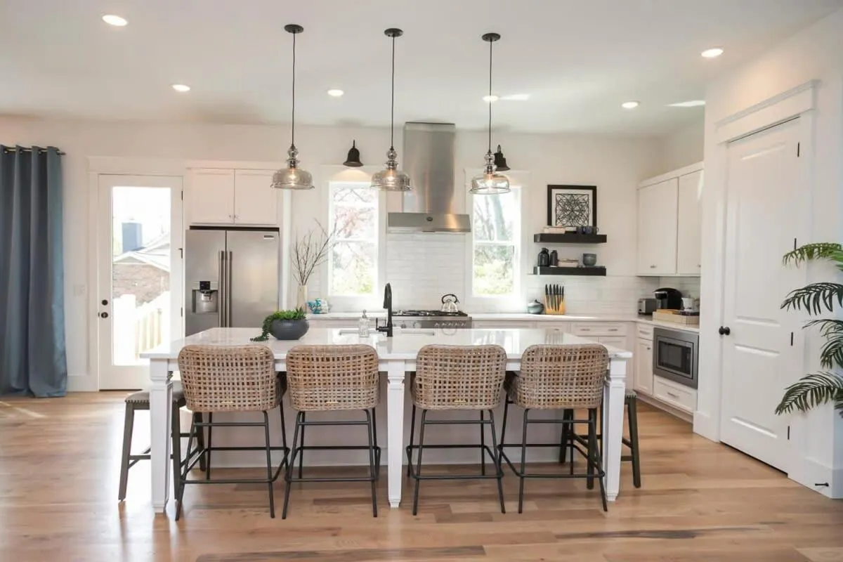 Custom Home Office Suite Game Room & Fire pit