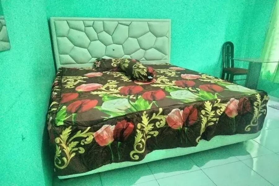 Bedroom, Bed in Hotel O Nany Asoka Syariah Near Anyong Cafe Studio Bedroom, Bed in Hotel O Nany Asoka Syariah Near Anyong Cafe Studio