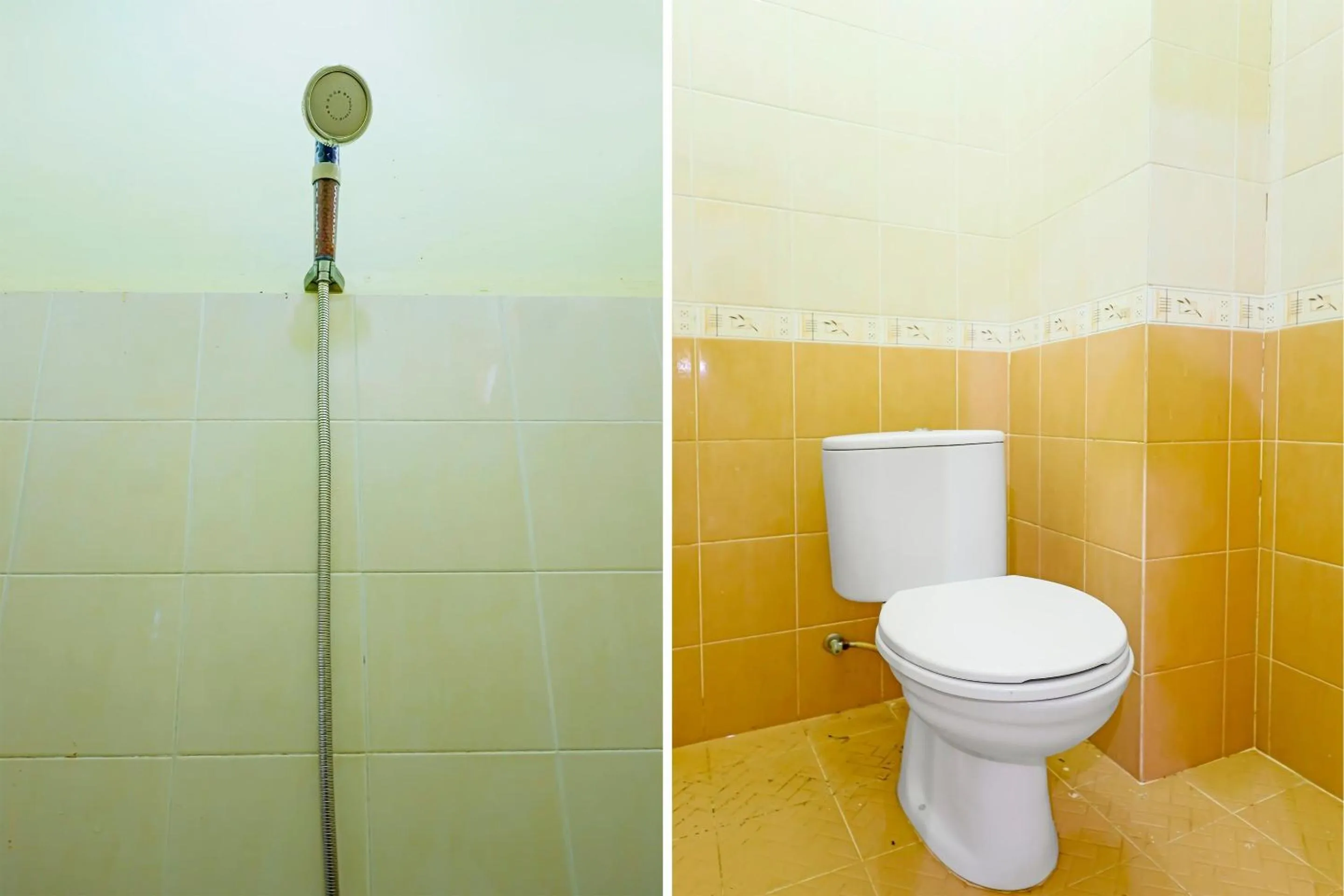 Bathroom in Hotel O Paris SyariahNearTempat Makan Pagi Sore Nohil