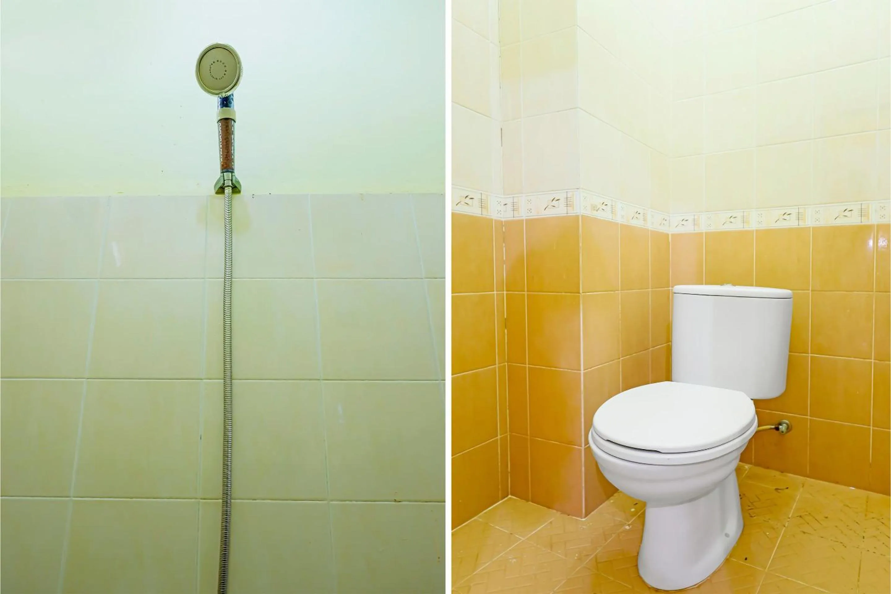 Bathroom in Hotel O Paris SyariahNearTempat Makan Pagi Sore Nohil