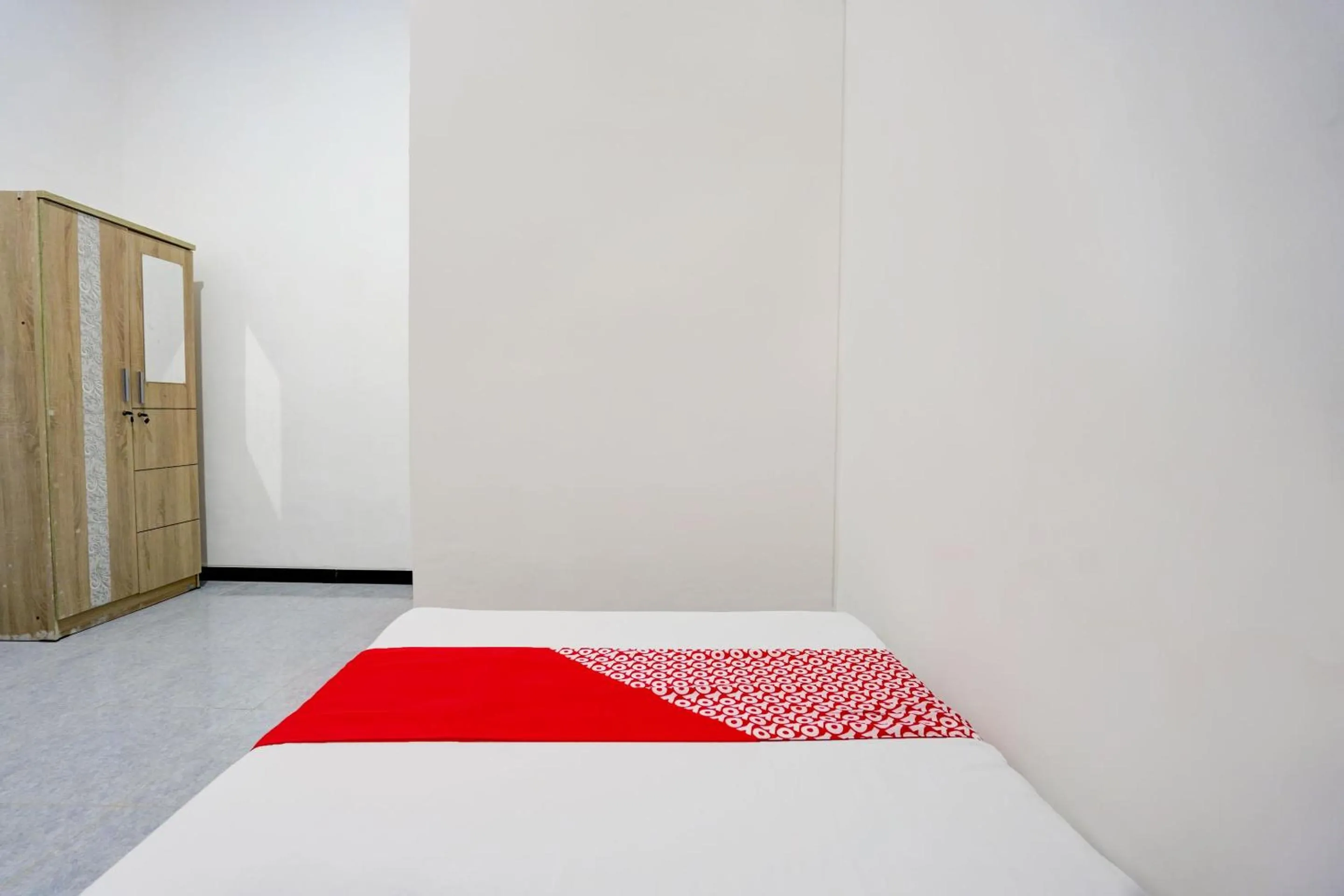 Bedroom in Hotel O Tri D Homestay Syariah