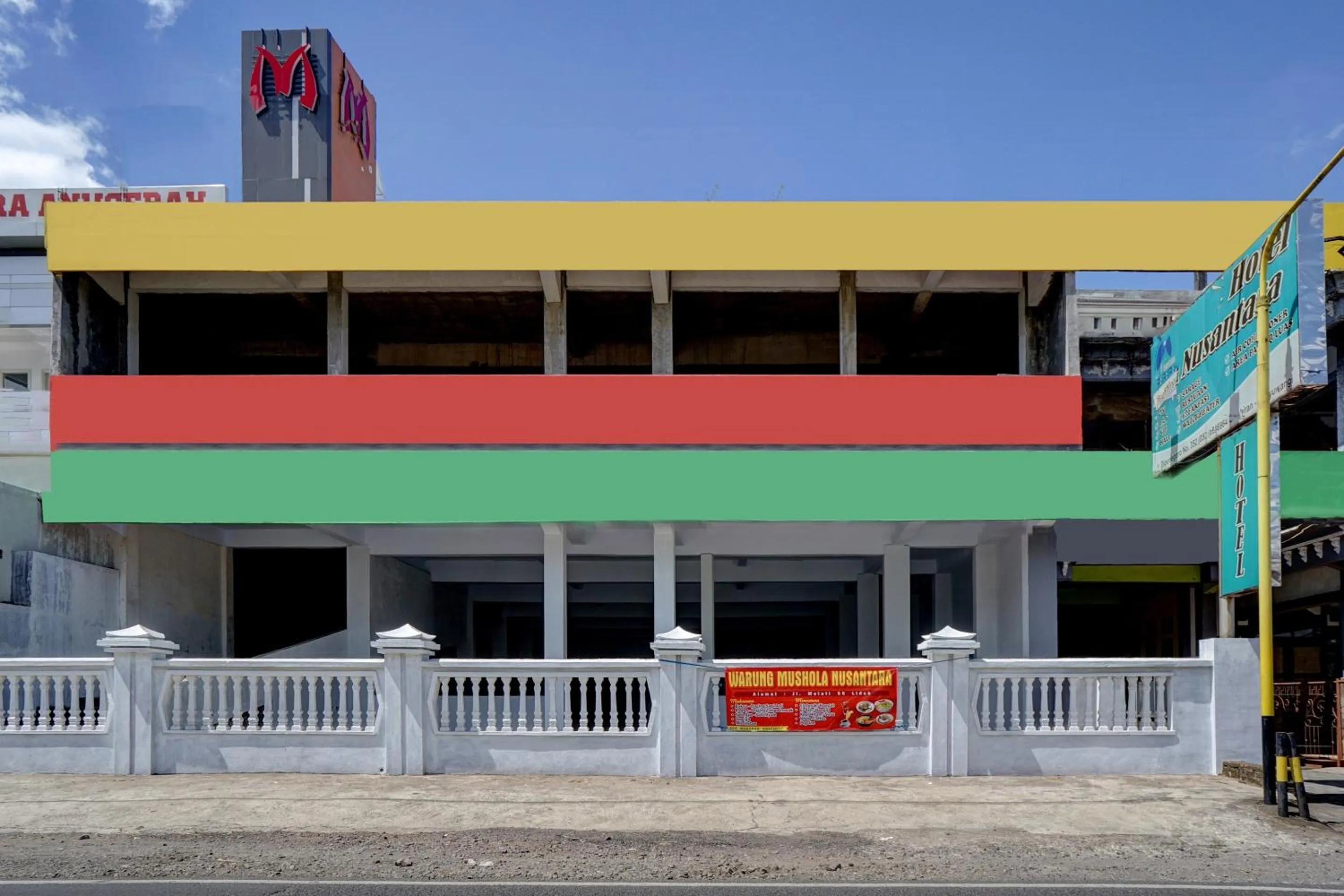 Facade/entrance in Collection O 92868 Nusantara Hotel