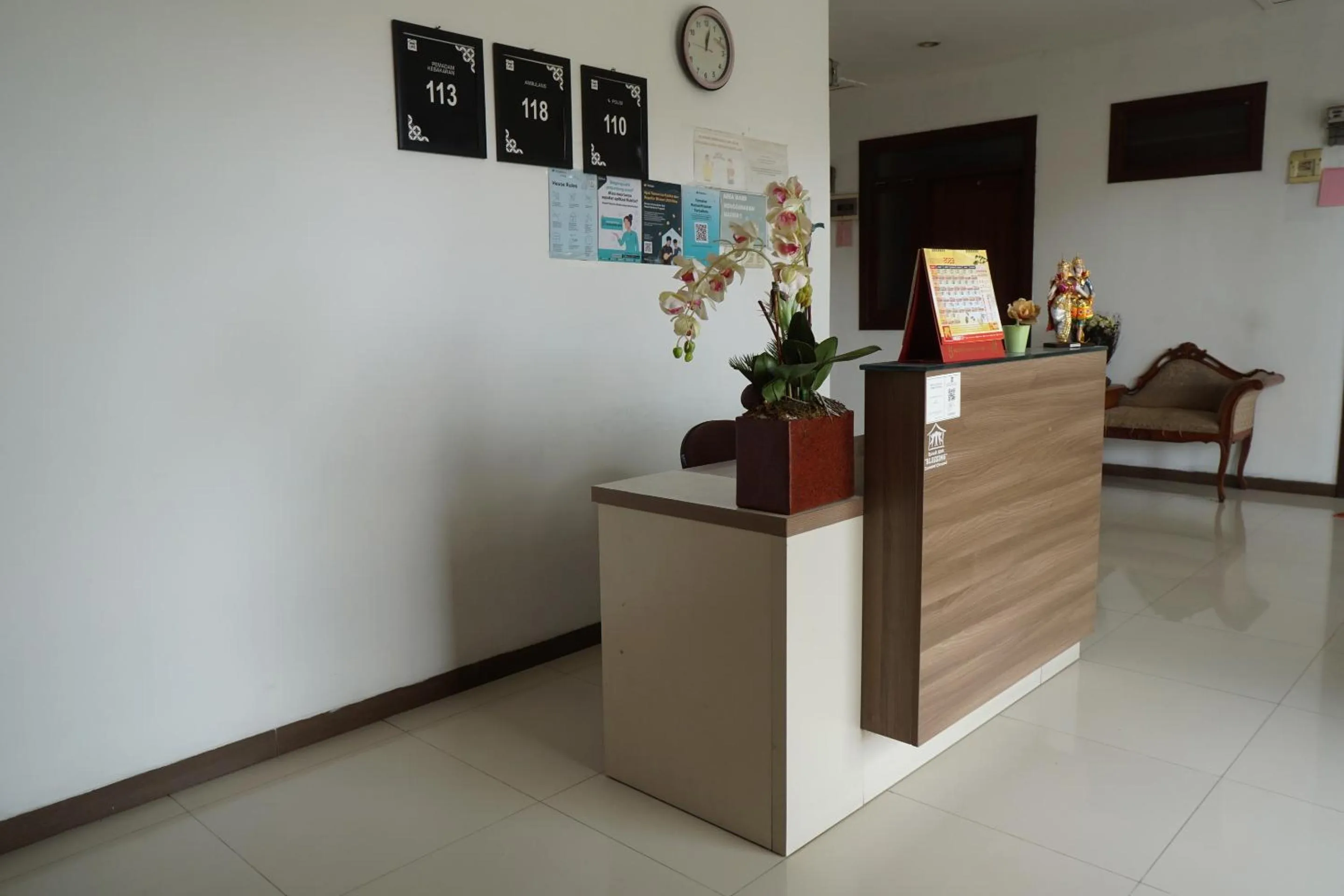 Lobby or reception in OYO 92863 Hotel Blessing