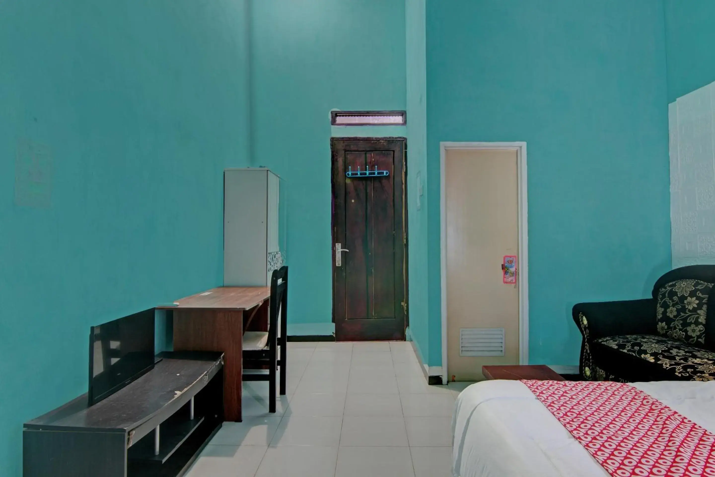 Bedroom, Bed in Hotel O Swakarya Guest House Bedroom, Bed in Hotel O Swakarya Guest House