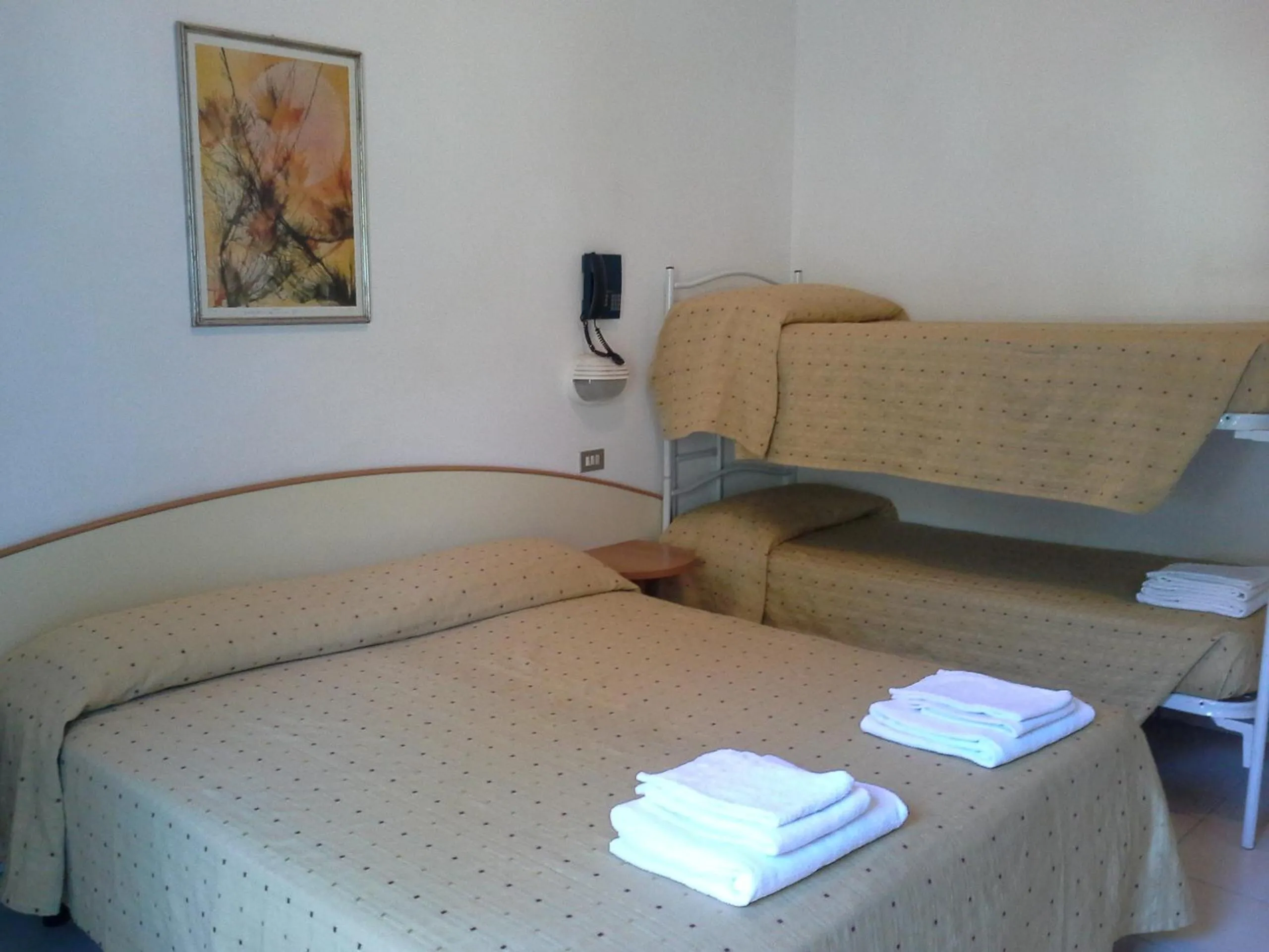 Bed in Hotel New York