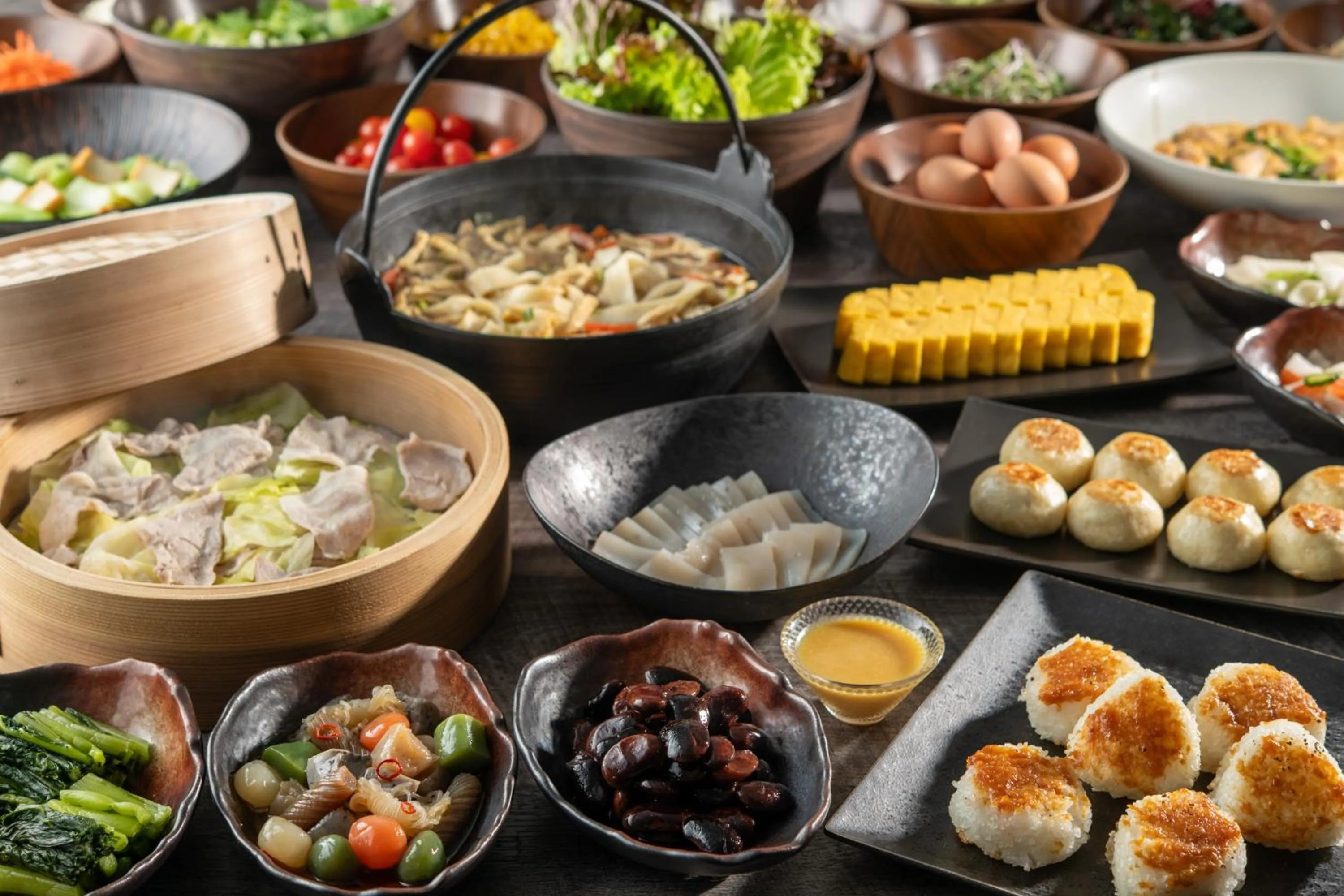 Food and drinks in KAMENOI HOTEL Kusatsu Yubatake