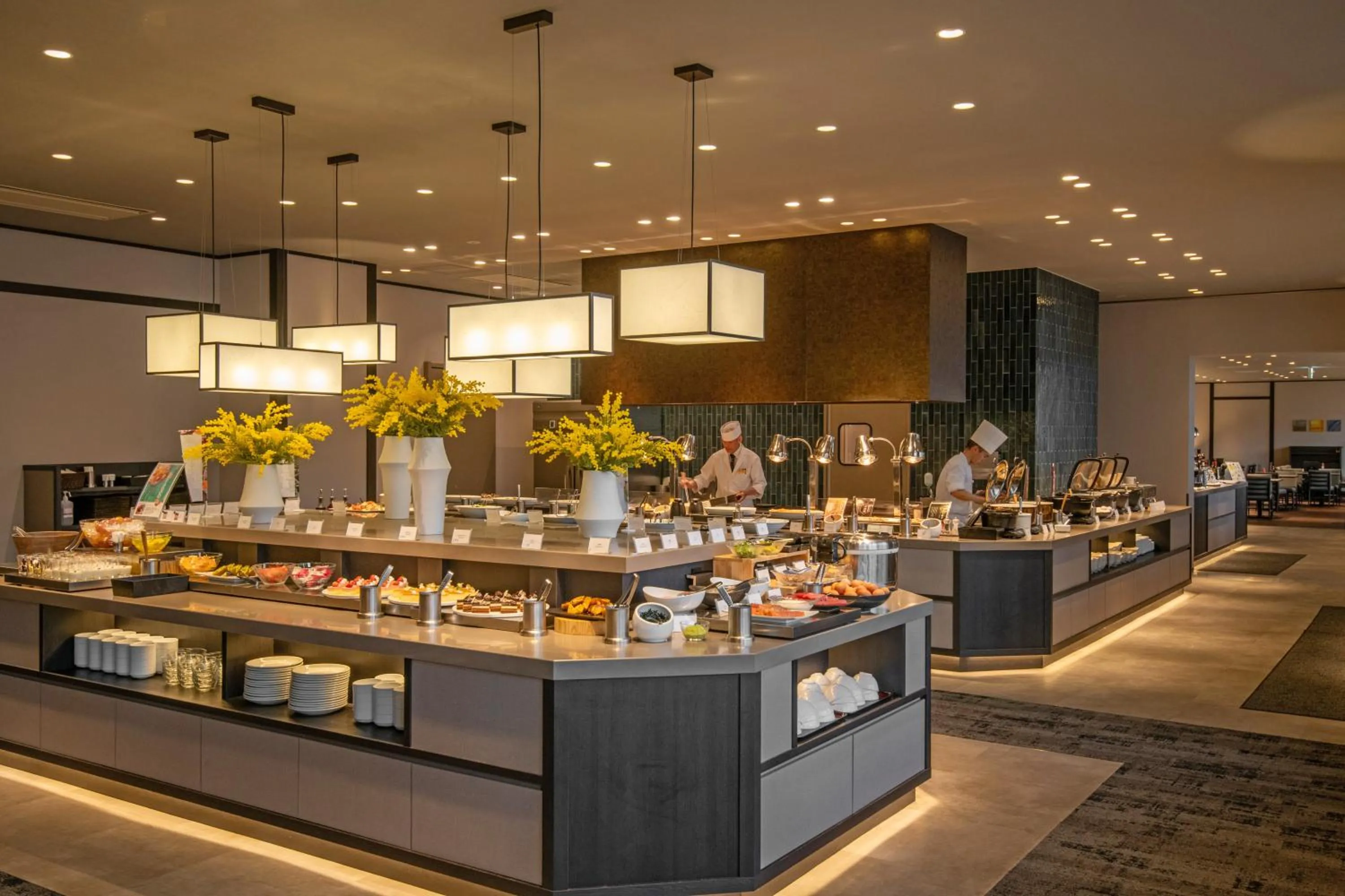 Restaurant/places to eat in KAMENOI HOTEL Kusatsu Yubatake