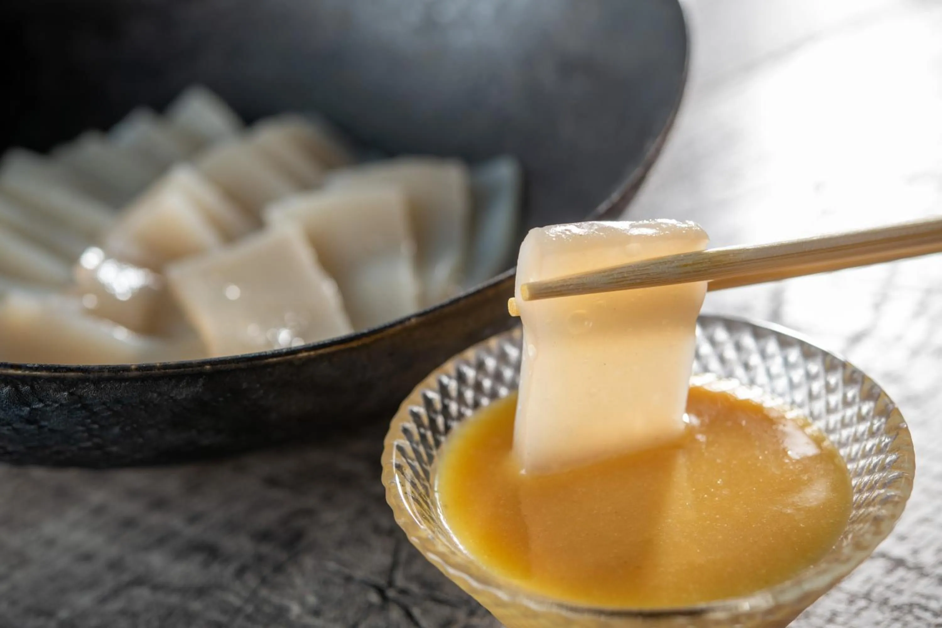 Food and drinks in KAMENOI HOTEL Kusatsu Yubatake