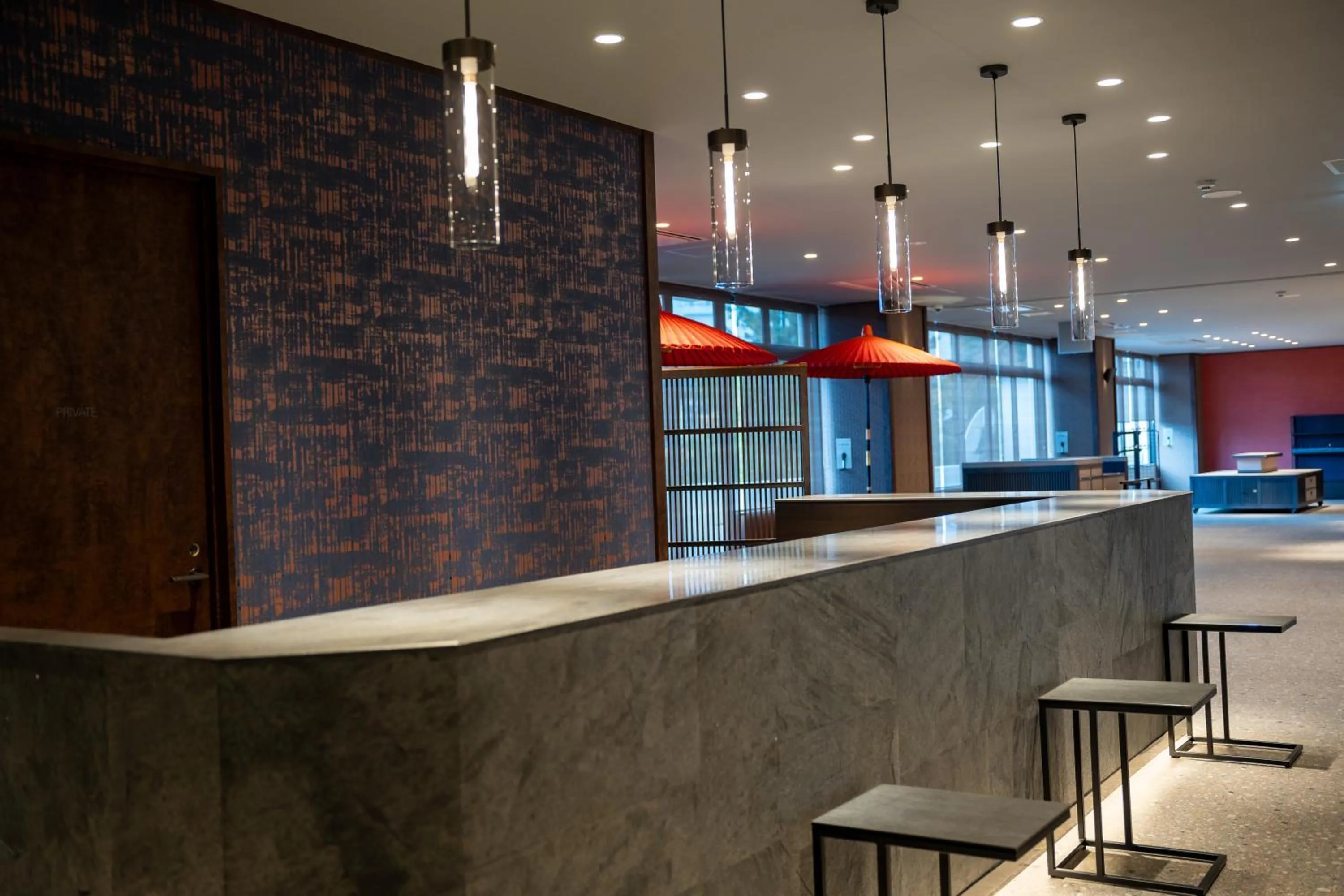 Lobby or reception in KAMENOI HOTEL Kusatsu Yubatake