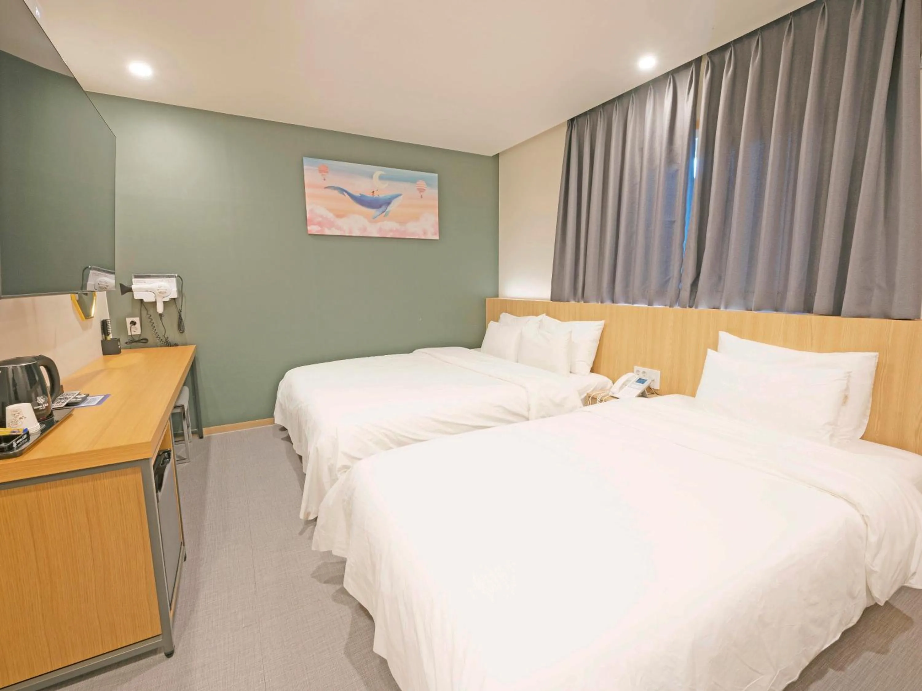Twin Room in 창원 호텔 레오 팔용점
