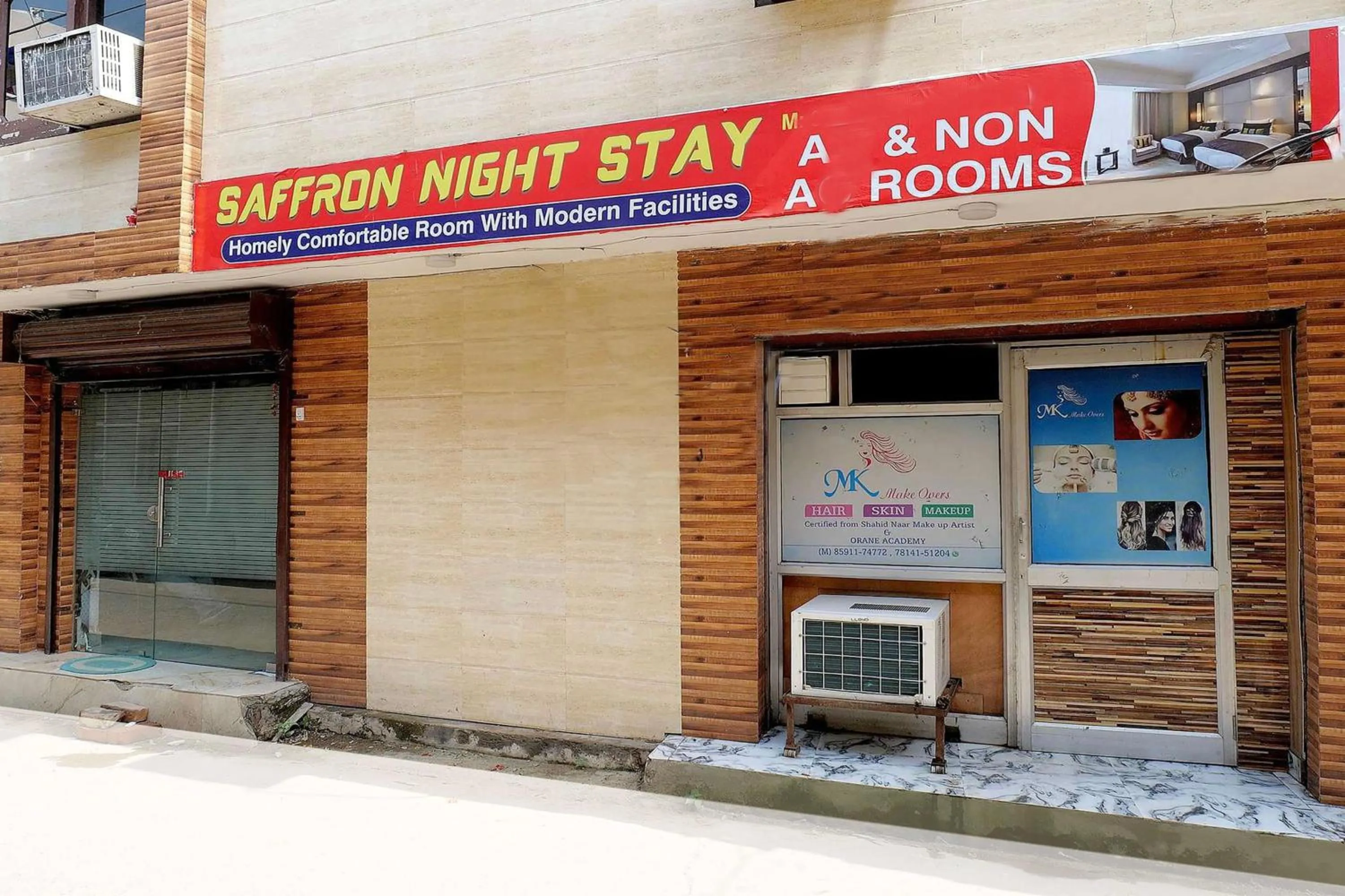 Facade/entrance in Hotel O Saffron Night Stay