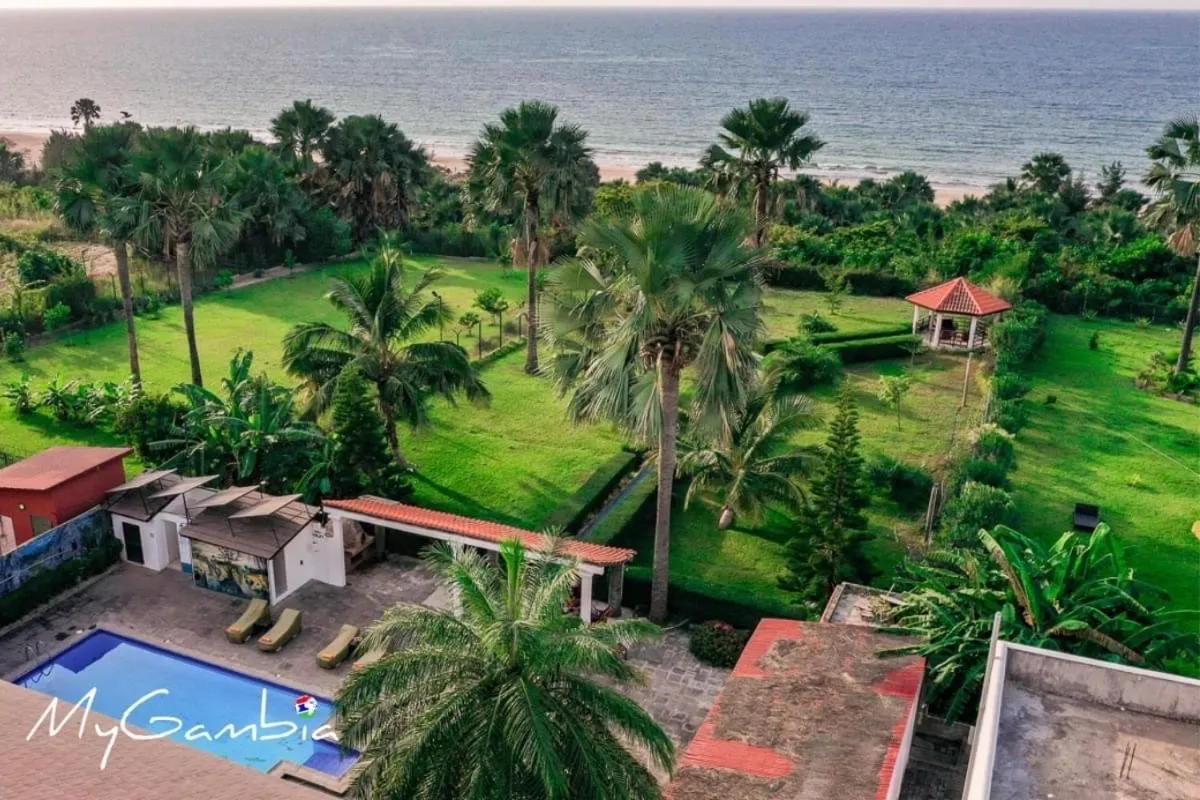 Bird's eye view in Ocean Villa Heights