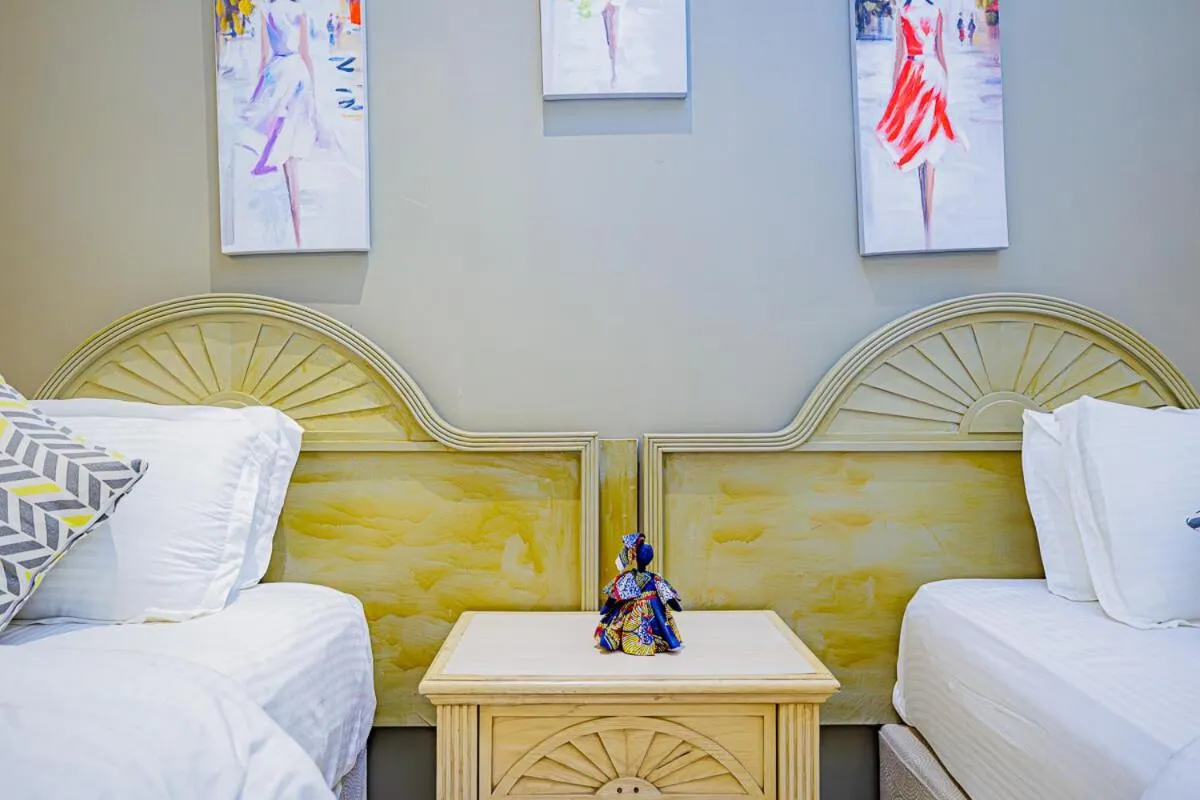 Bed in Ocean Villa Heights