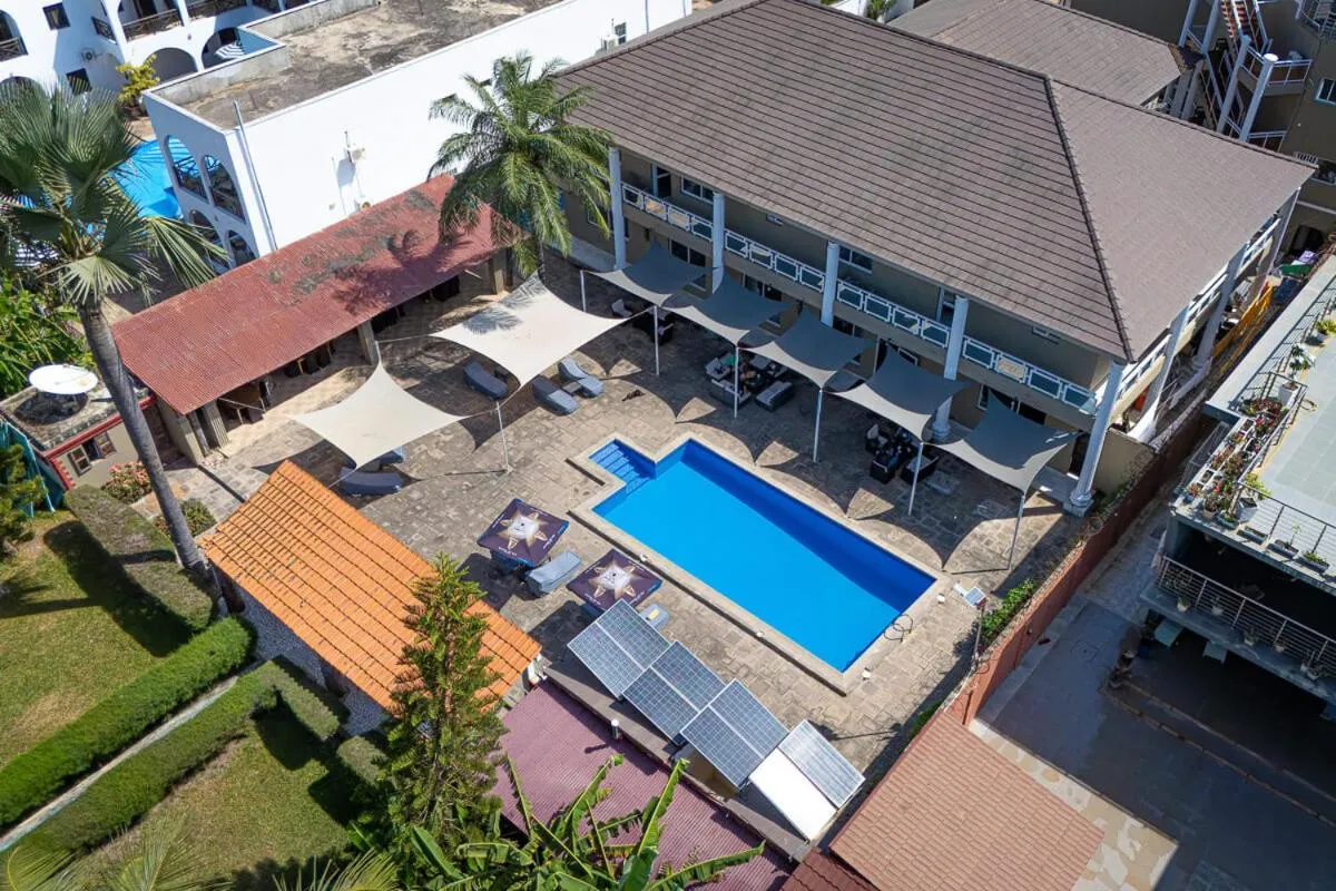 Pool view in Ocean Villa Heights