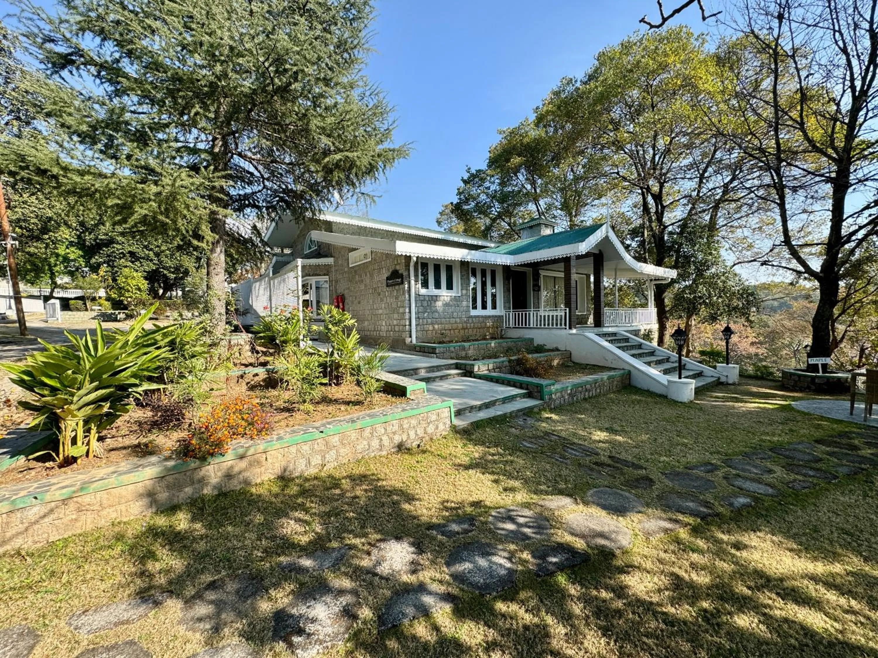 Facade/entrance, Property Building in Brij Anayra Dharamshala - A Himalayan Luxury Retreat