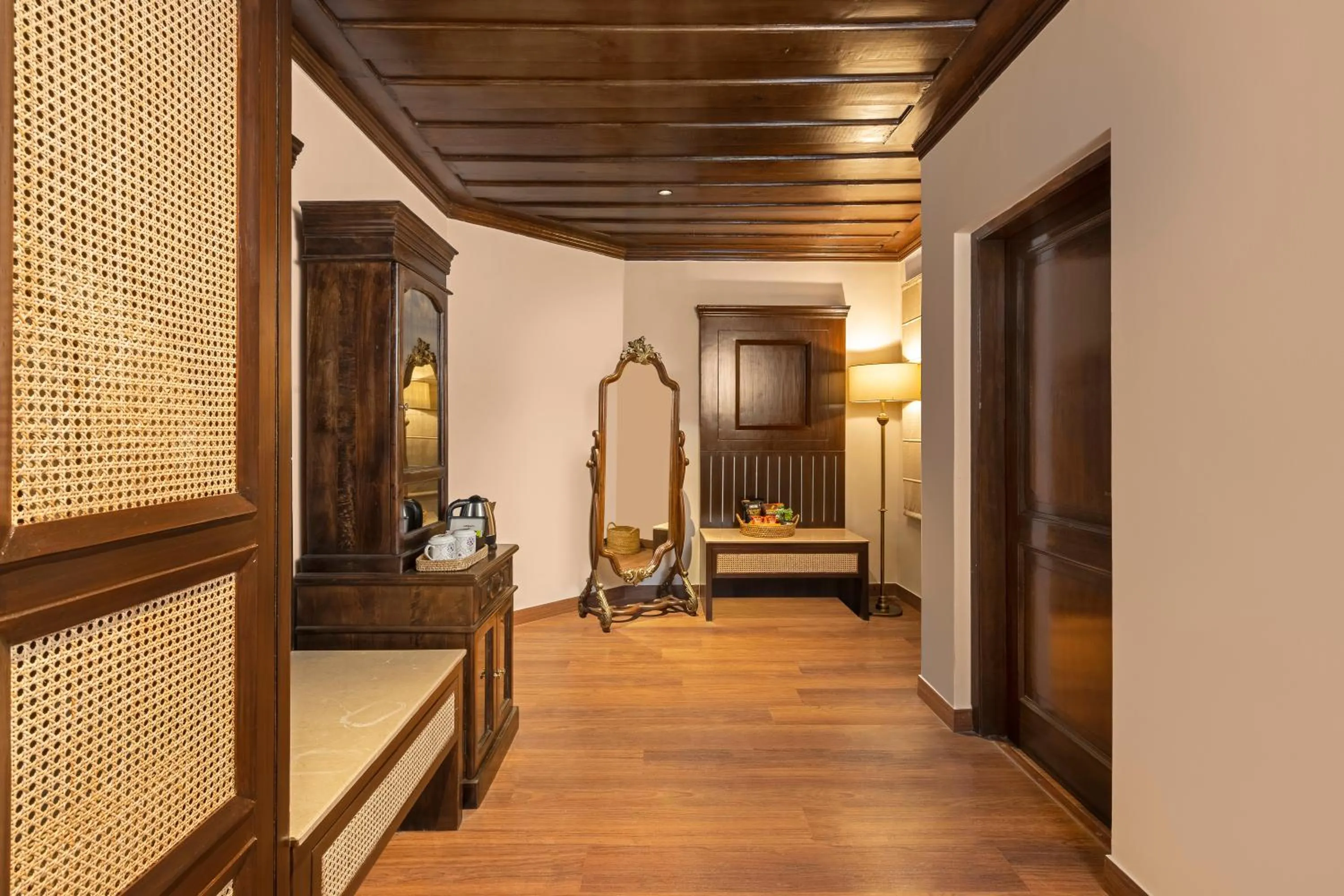 Living room, TV/Entertainment Center in Brij Anayra Dharamshala - A Himalayan Luxury Retreat