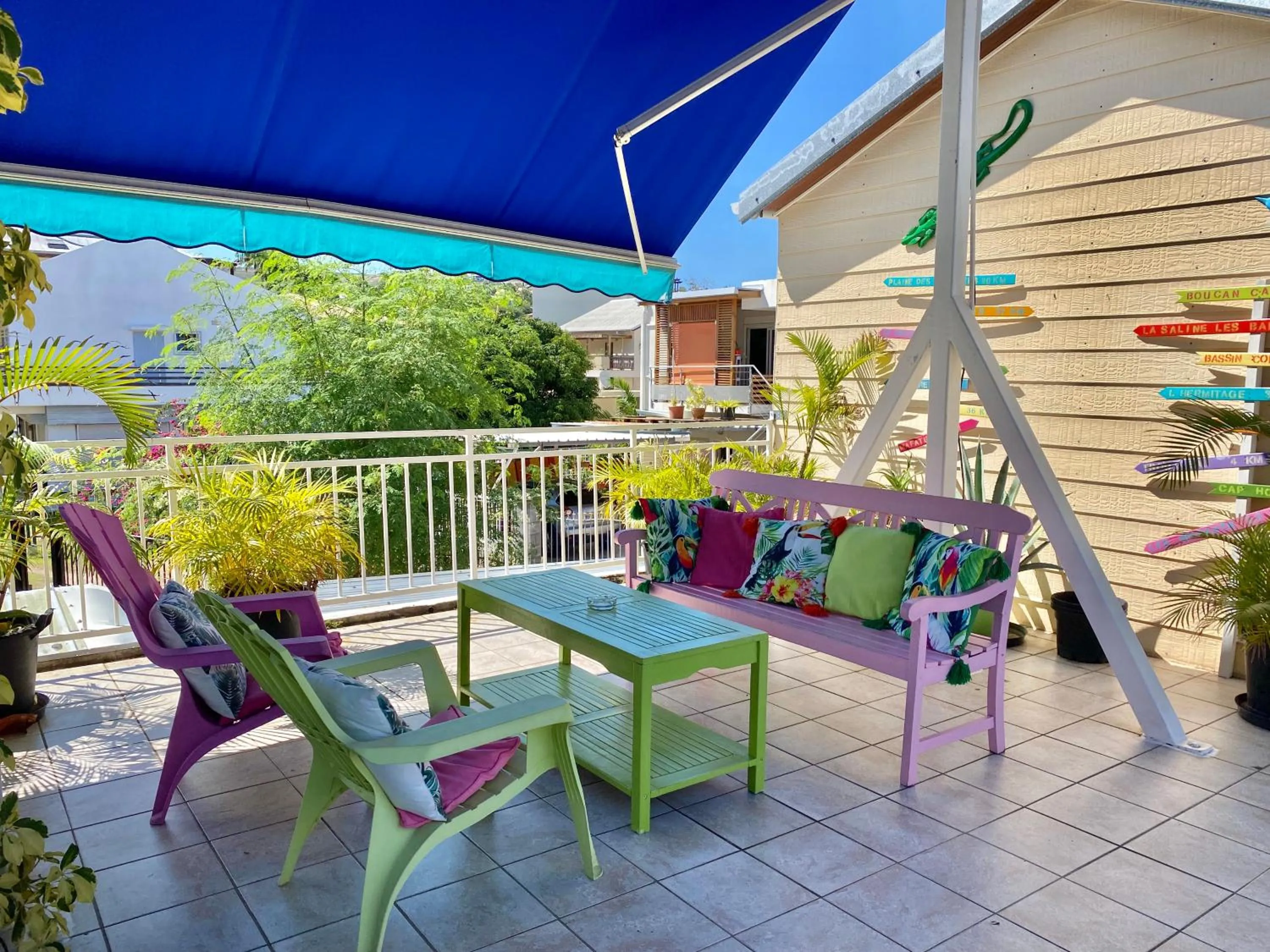 Patio in Hotel De la Plage