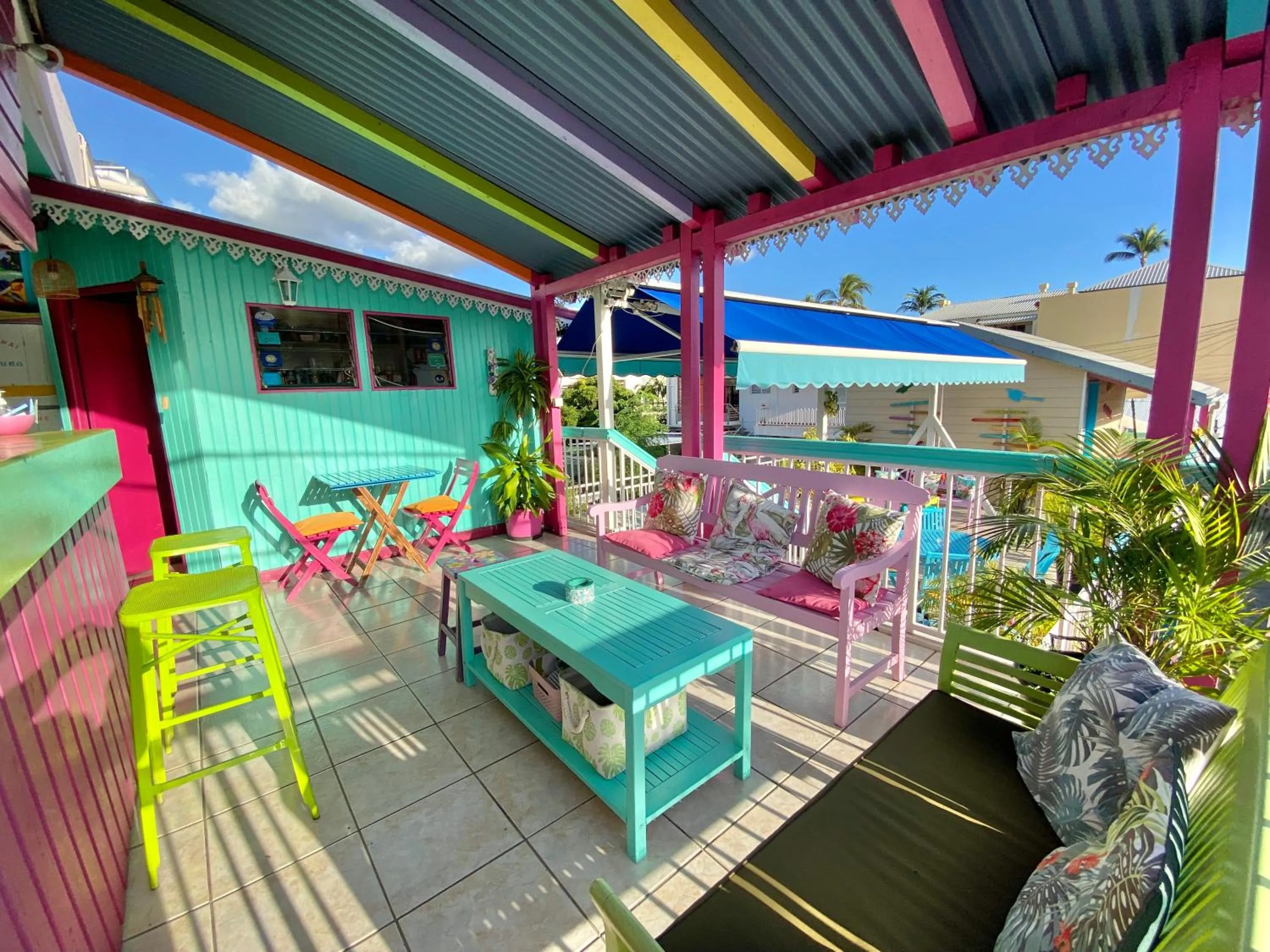 Patio in Hotel De la Plage
